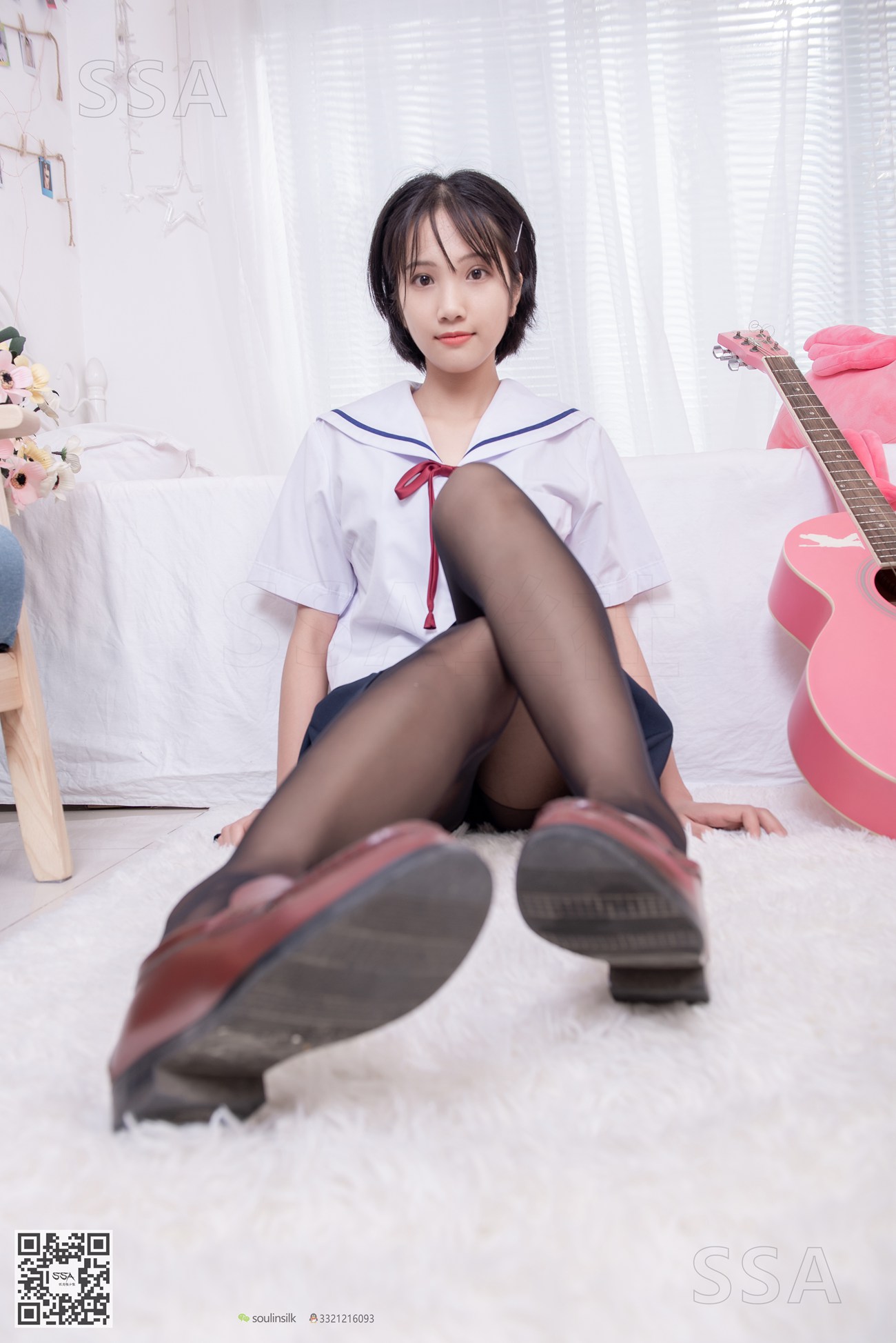 图片[107]-[SSA丝社]超清写真 NO.169 小佩 JK制服黑丝[148P] – 速更版-美库