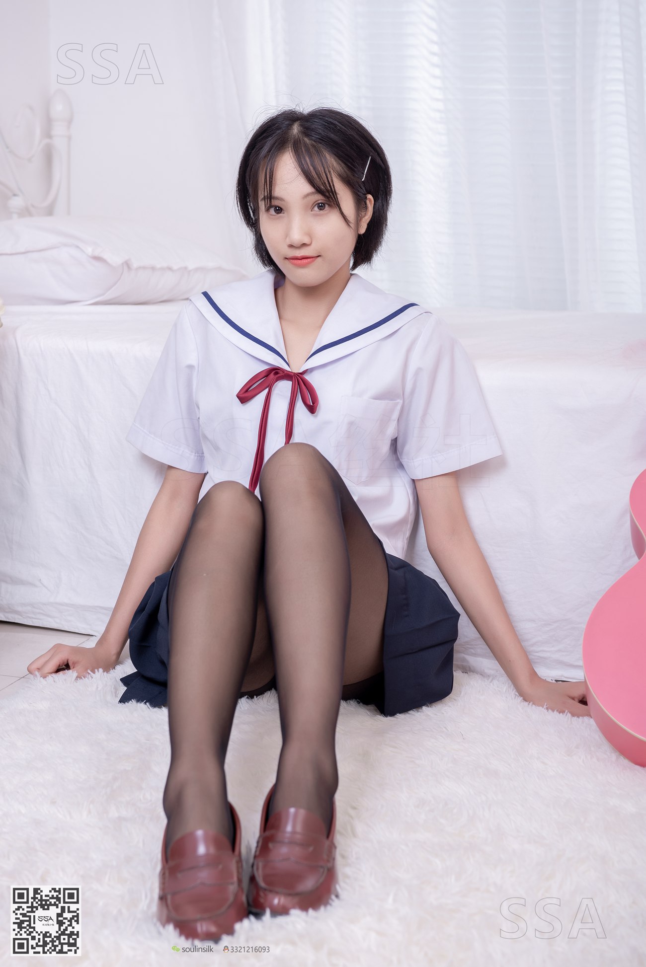 图片[120]-[SSA丝社]超清写真 NO.169 小佩 JK制服黑丝[148P] – 速更版-美库