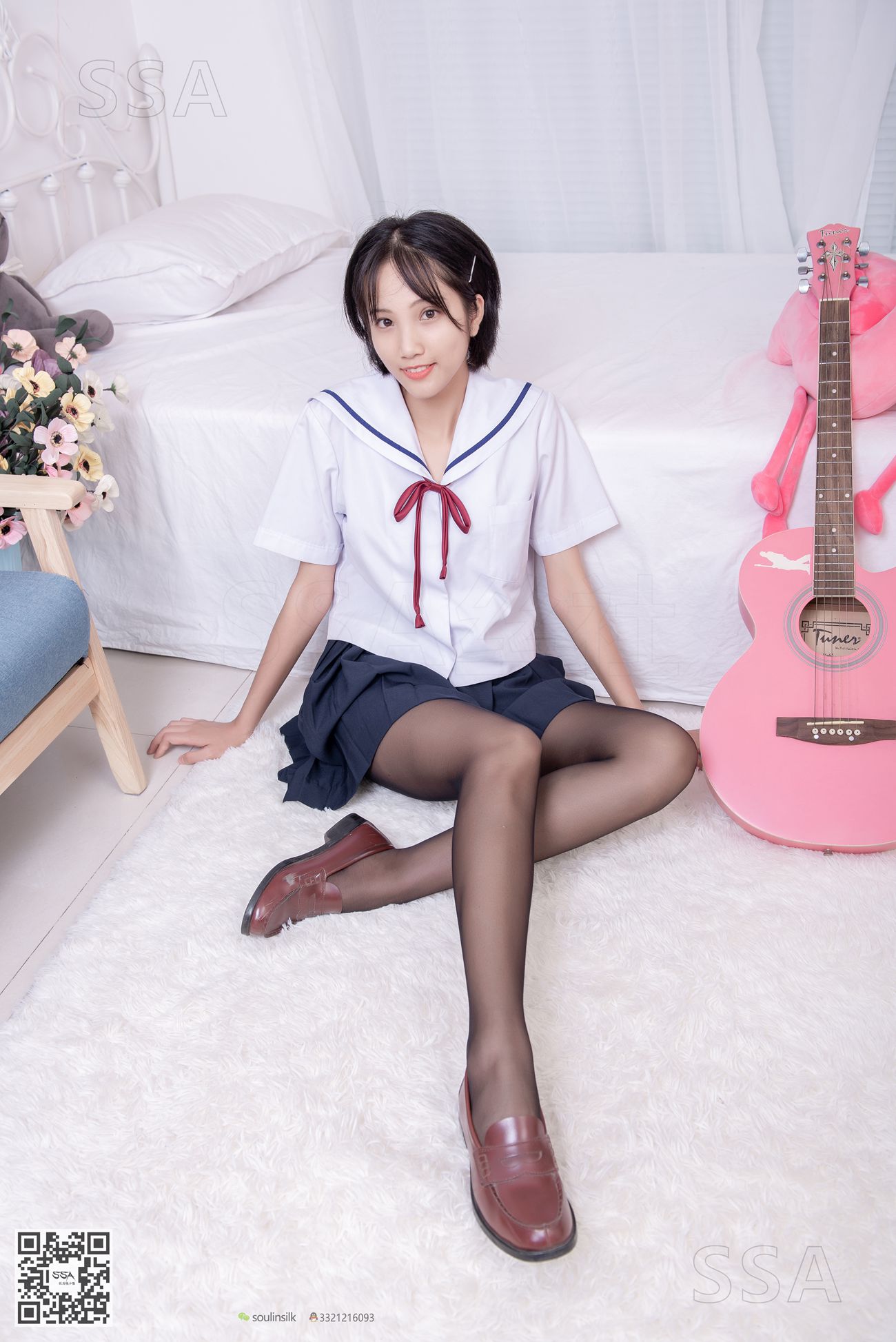 图片[122]-[SSA丝社]超清写真 NO.169 小佩 JK制服黑丝[148P] – 速更版-美库