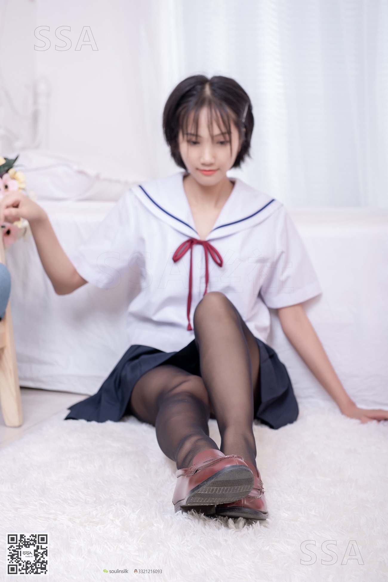图片[137]-[SSA丝社]超清写真 NO.169 小佩 JK制服黑丝[148P] – 速更版-美库