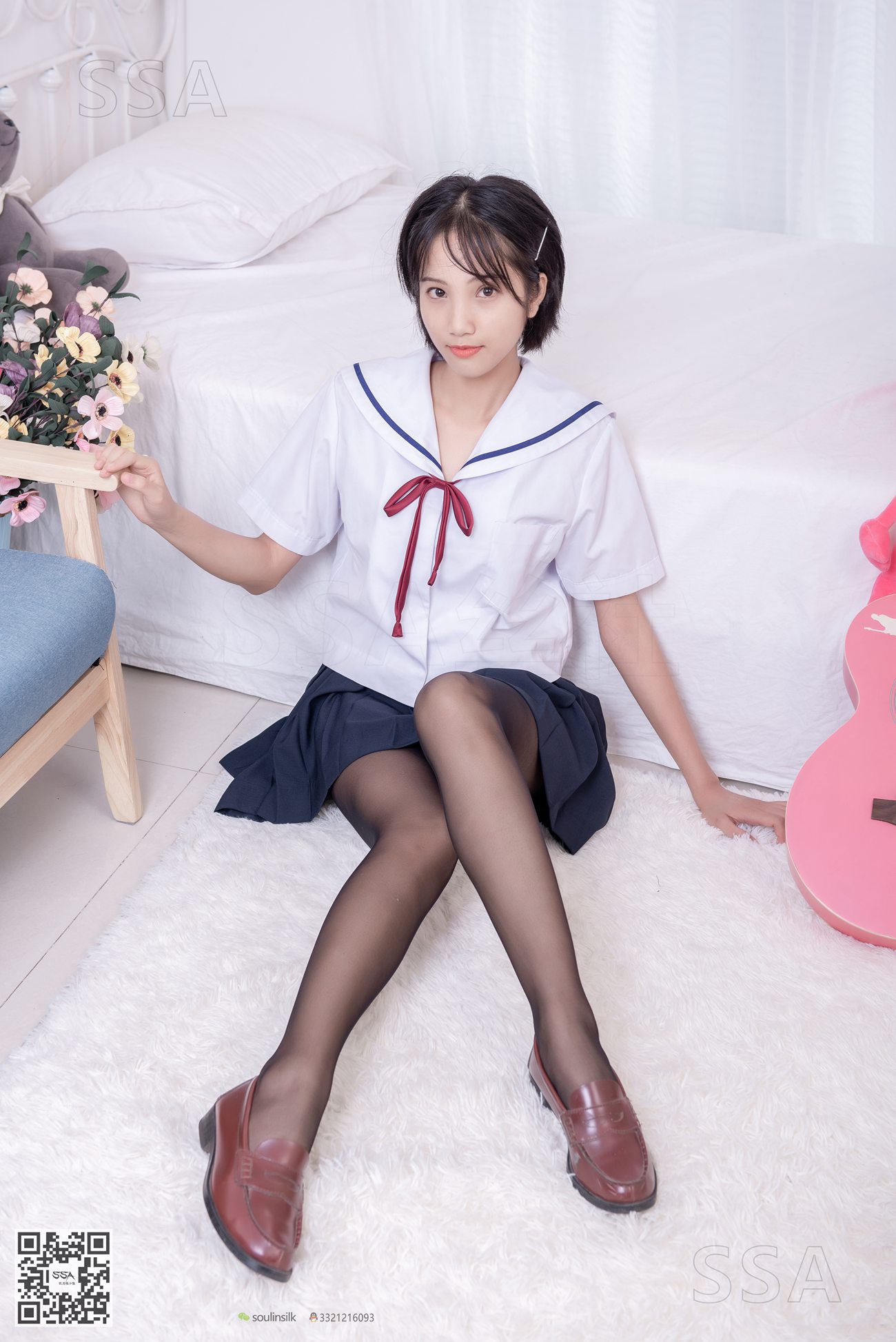 图片[139]-[SSA丝社]超清写真 NO.169 小佩 JK制服黑丝[148P] – 速更版-美库