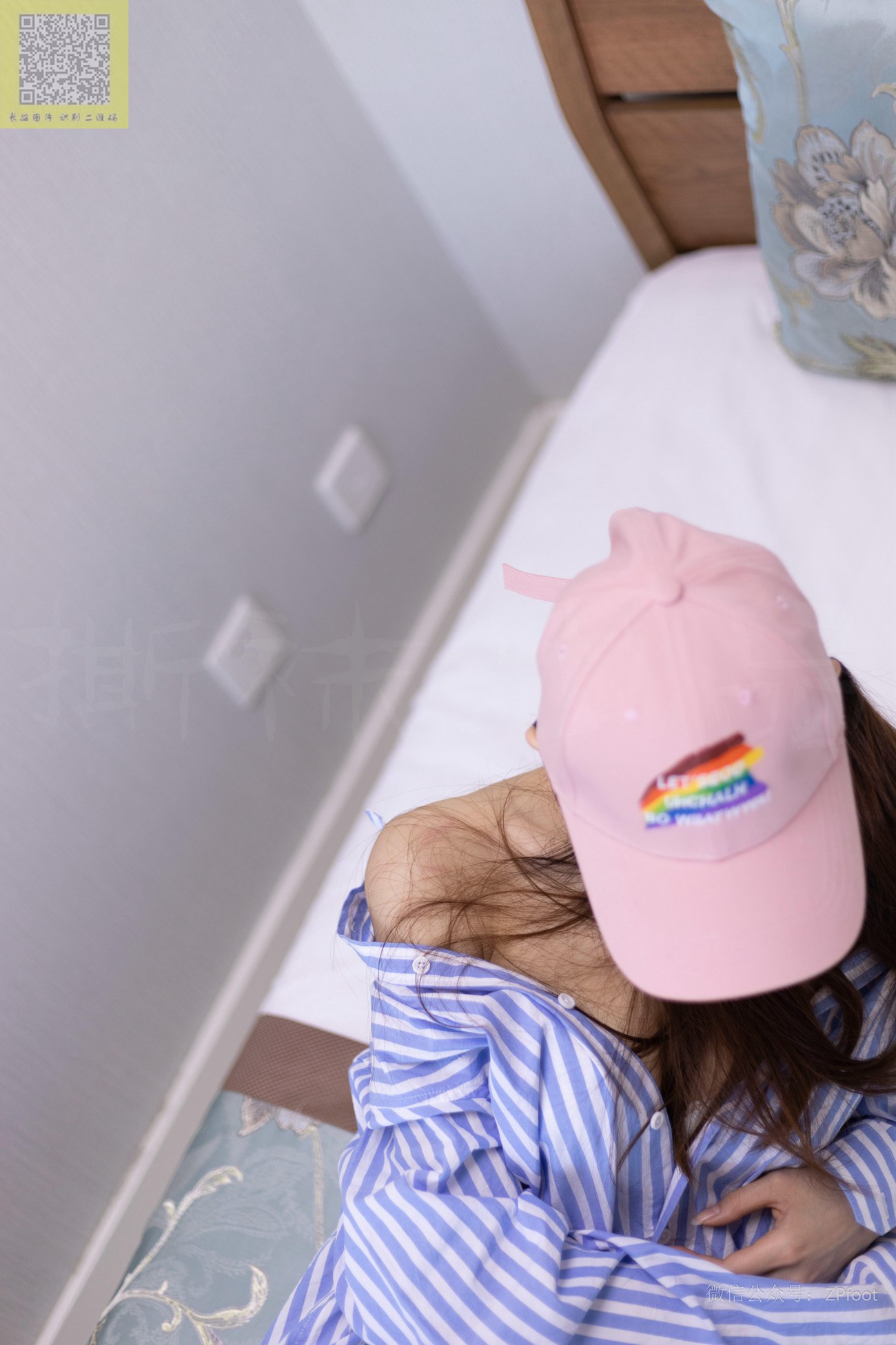 图片[13]-[LSS山茶摄影] NO.305 条纹居家肉丝 [93P] – 速更版-美库