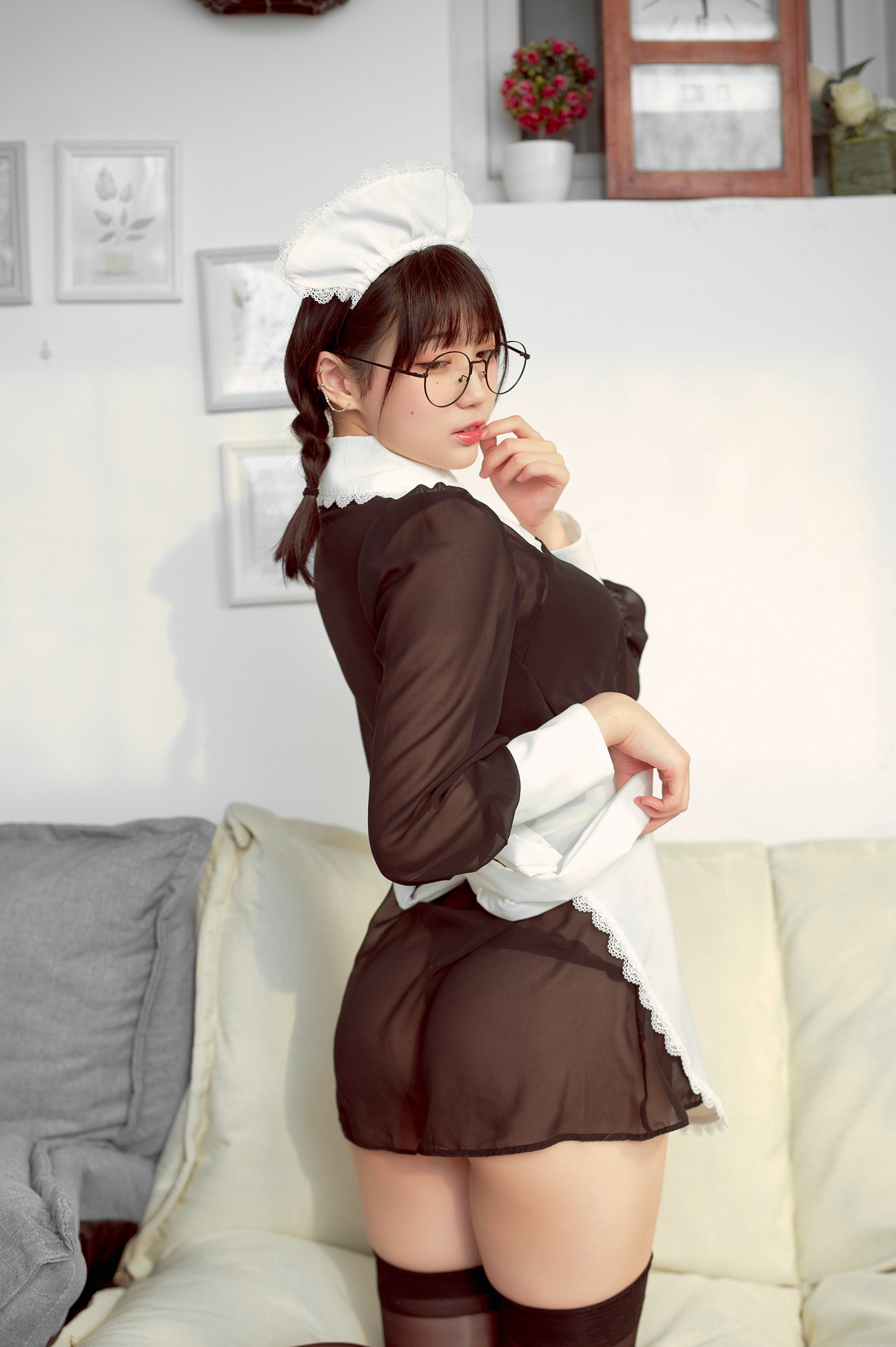 图片[37]-周叽是可爱兔兔 眼镜女仆[36P] – 速更版-美库