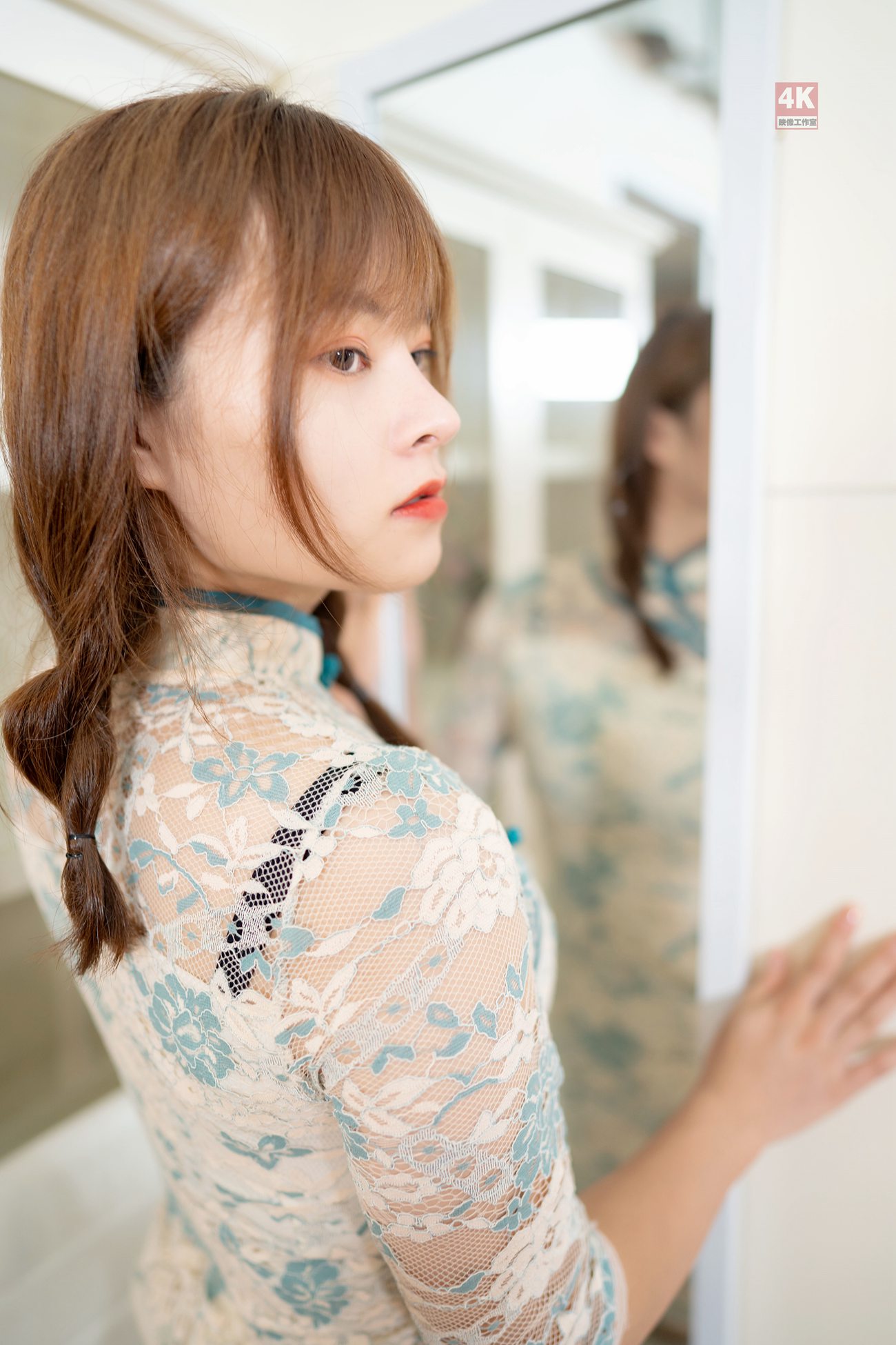 图片[10]-[Ligui丽柜]2021.09.08 《民国风旗袍小短发》奈奈[80+1P] – 速更版-美库