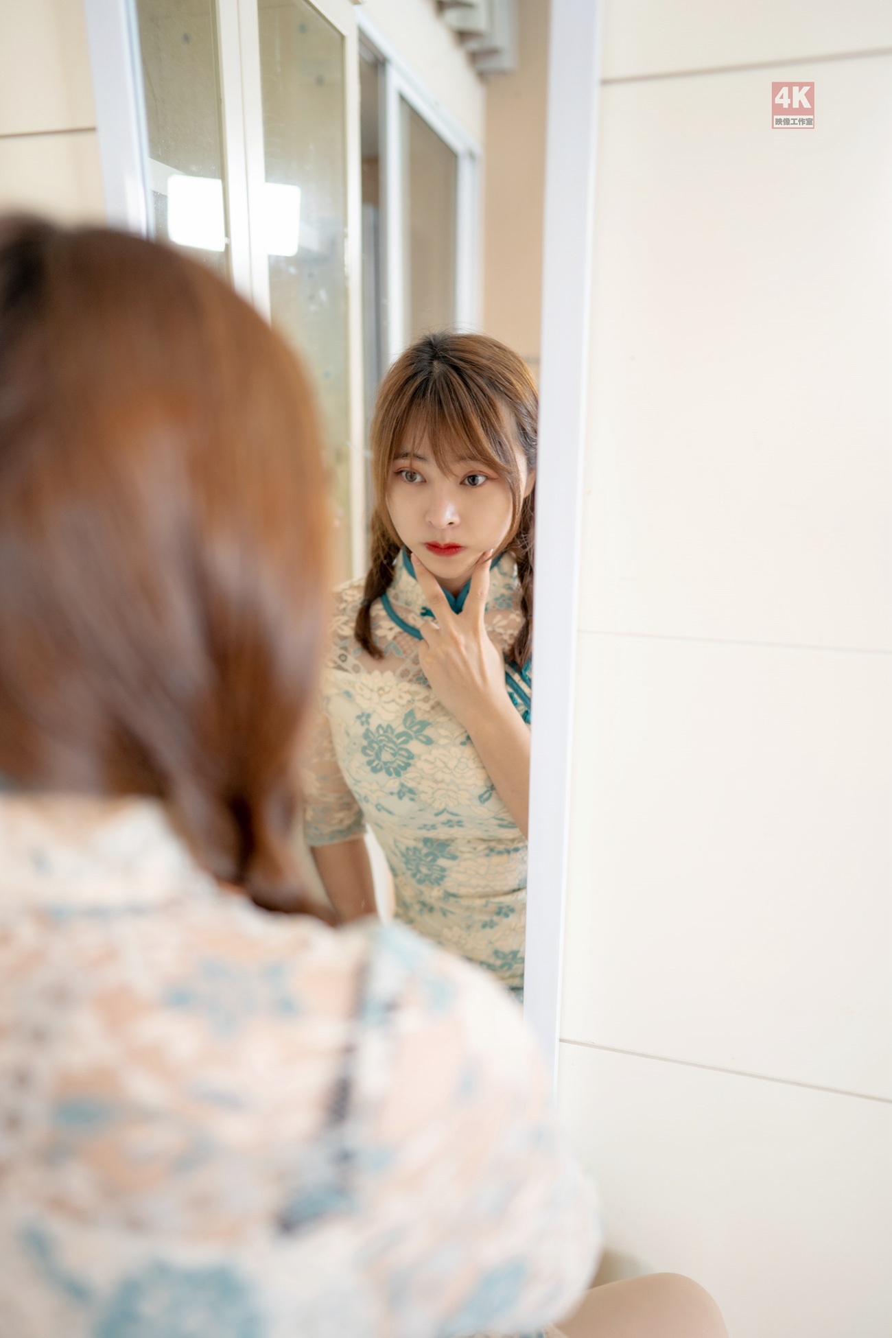 图片[65]-[Ligui丽柜]2021.09.08 《民国风旗袍小短发》奈奈[80+1P] – 速更版-美库