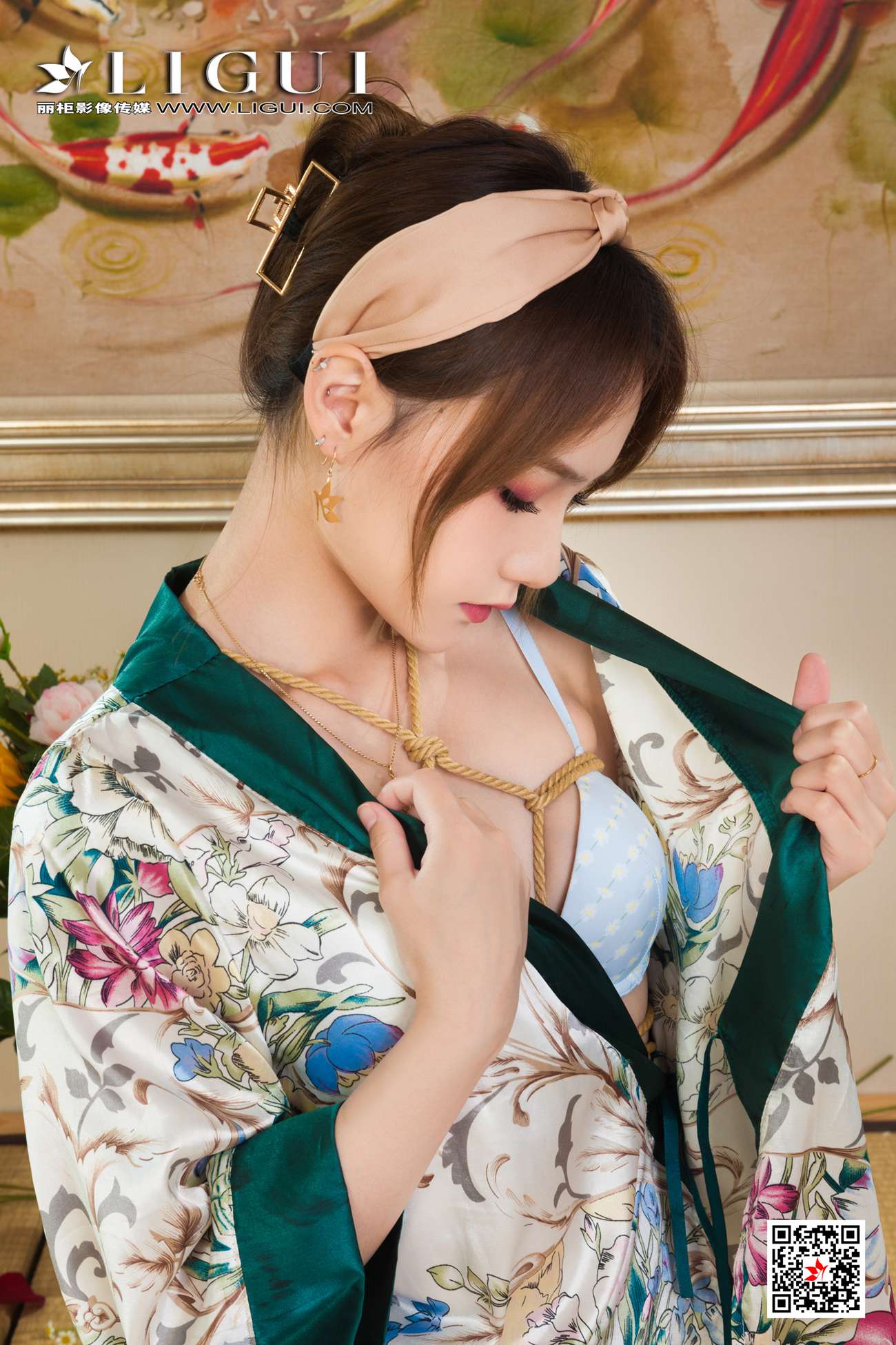 图片[51]-[Ligui丽柜]2021.09.10 《龟缚花蕊》心心[72+1P] – 速更版-美库