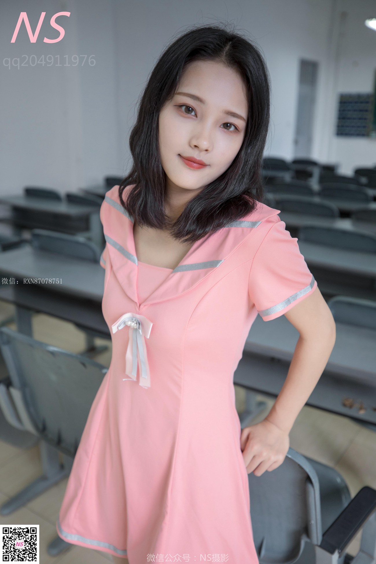 图片[42]-纳丝摄影 NO301 小蝴蝶 纯纯的丝袜帆布鞋 [53P] – 速更版-美库