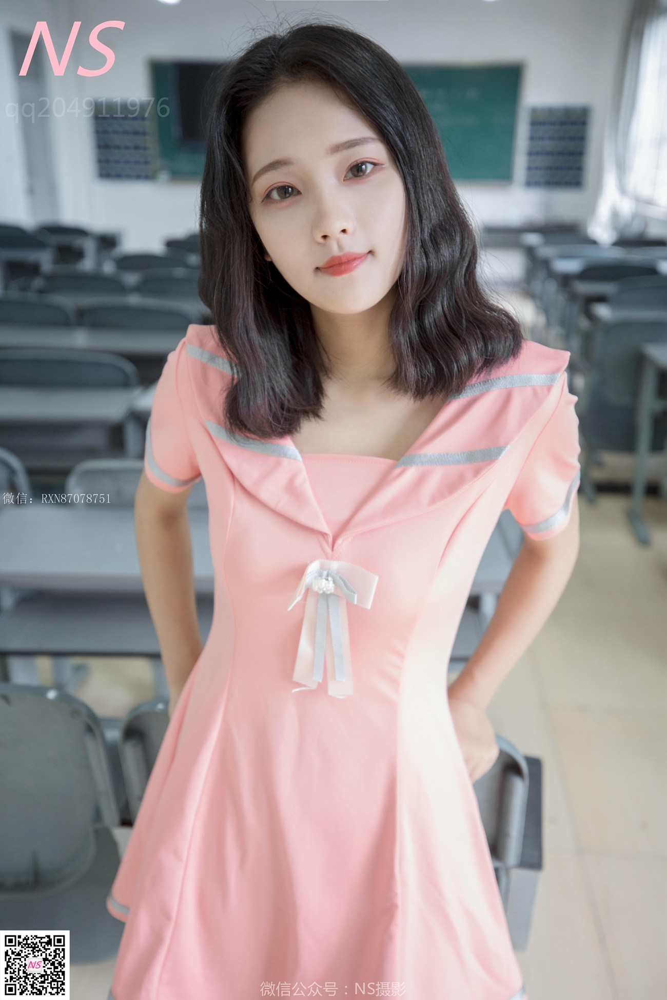 图片[43]-纳丝摄影 NO301 小蝴蝶 纯纯的丝袜帆布鞋 [53P] – 速更版-美库