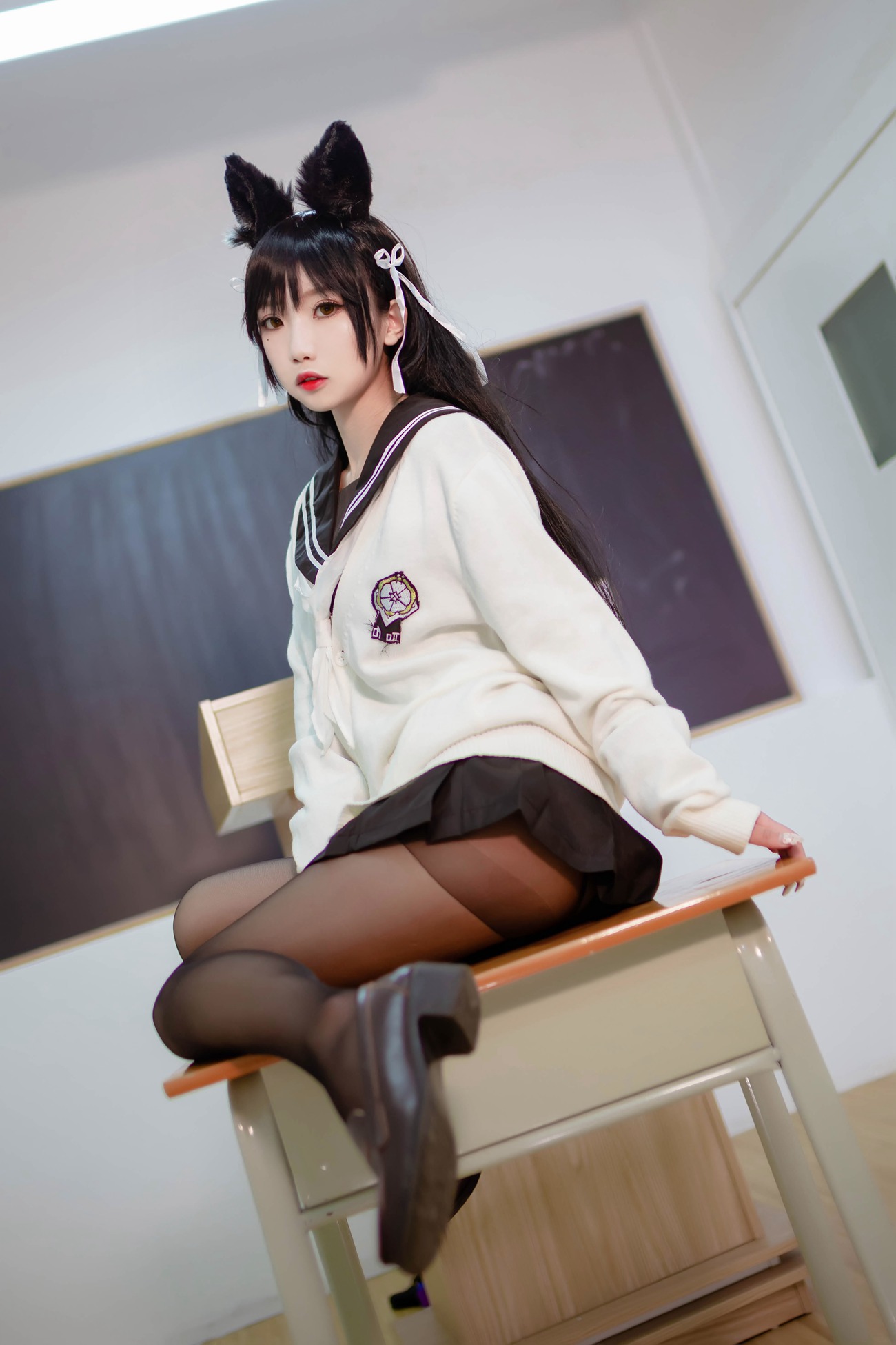 图片[10]-鬼畜瑶在不在w – JK制服[22P] – 速更版-美库