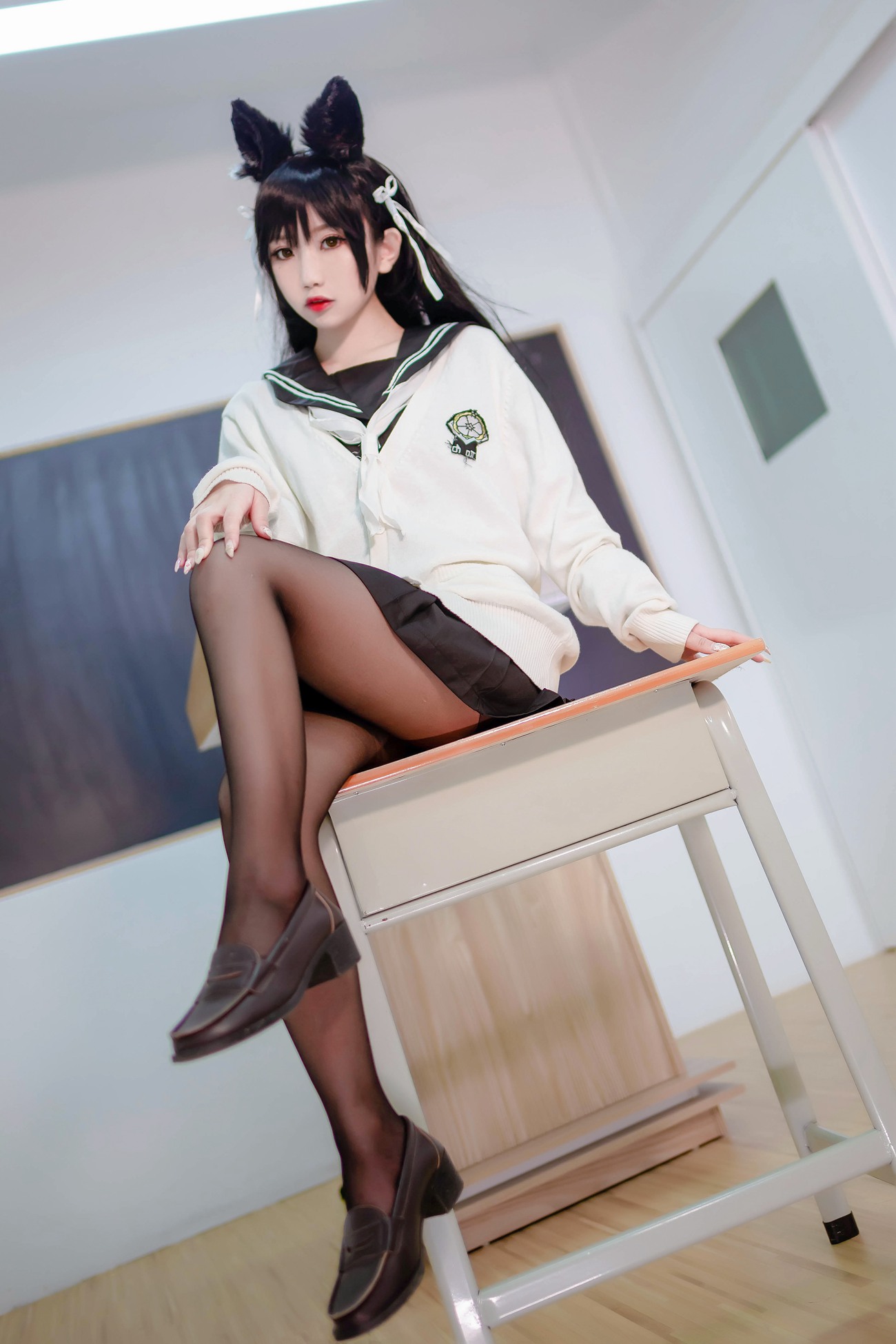 图片[12]-鬼畜瑶在不在w – JK制服[22P] – 速更版-美库