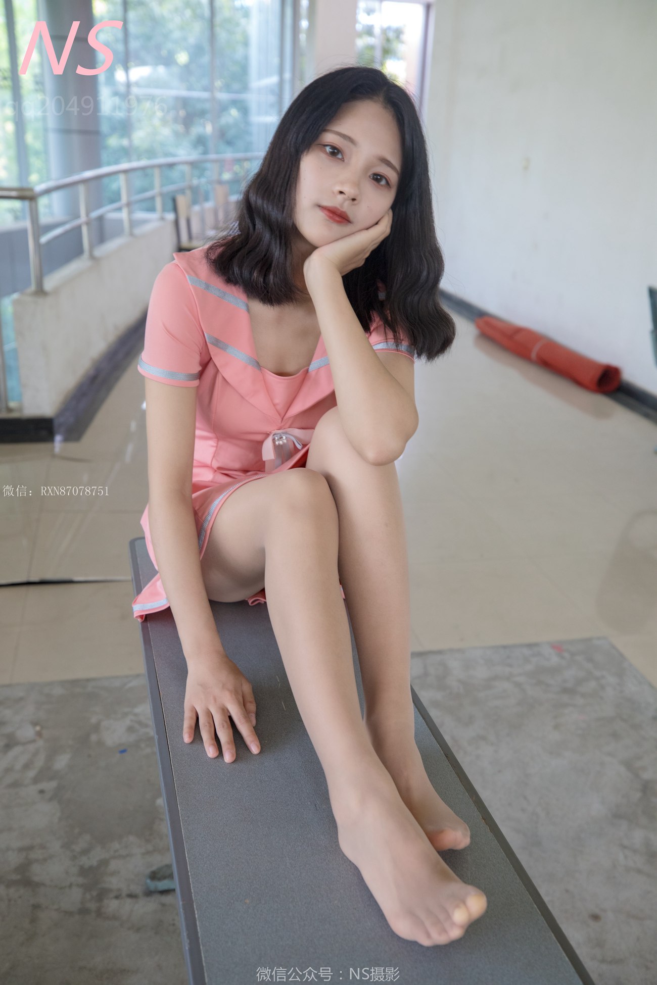 图片[23]-纳丝摄影 NO302 小蝴蝶 美腿丝袜太好 [69P] – 速更版-美库