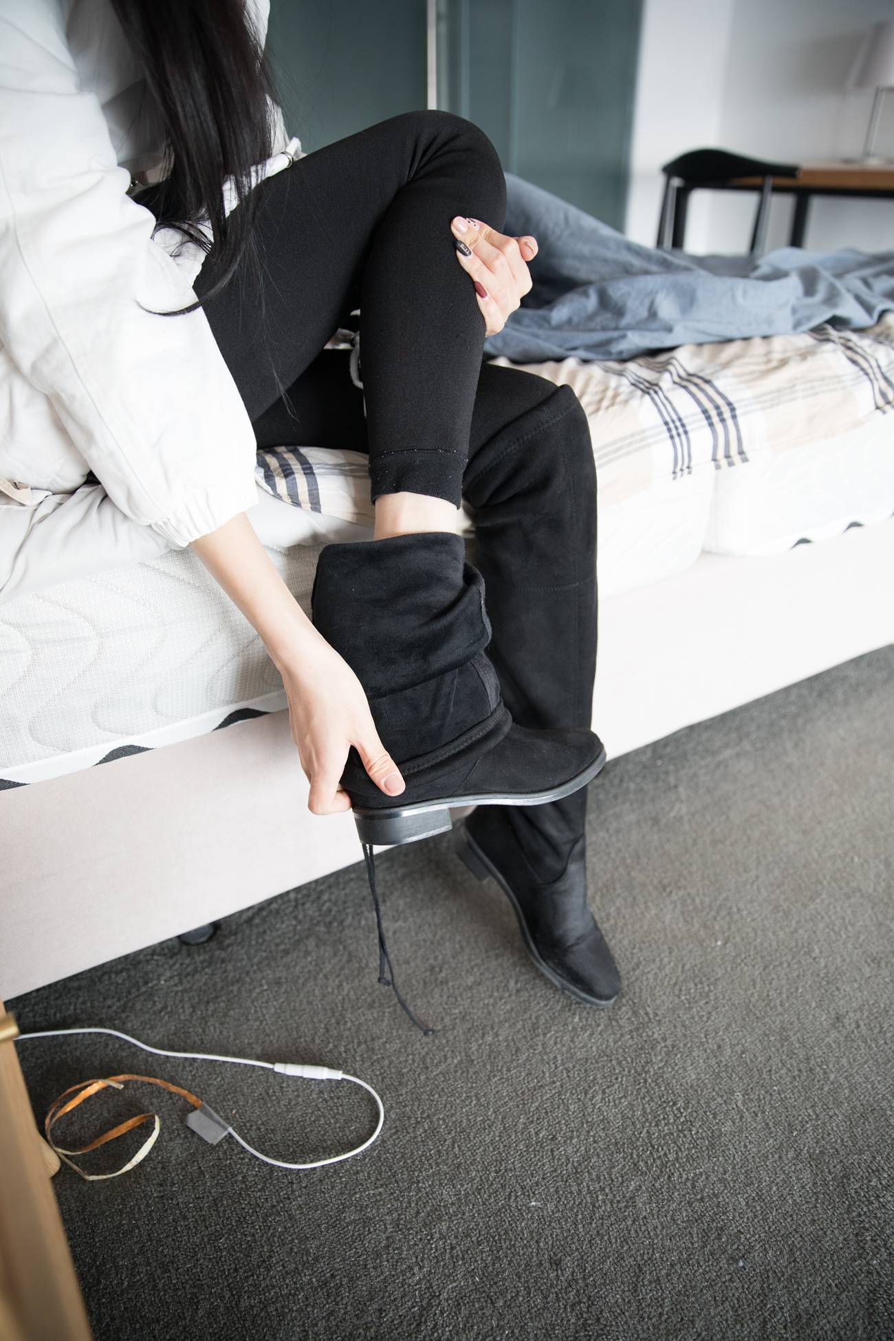 图片[145]-勿恋传媒 No.101 苏镶-气质女神的过膝长靴 [188P] – 速更版-美库