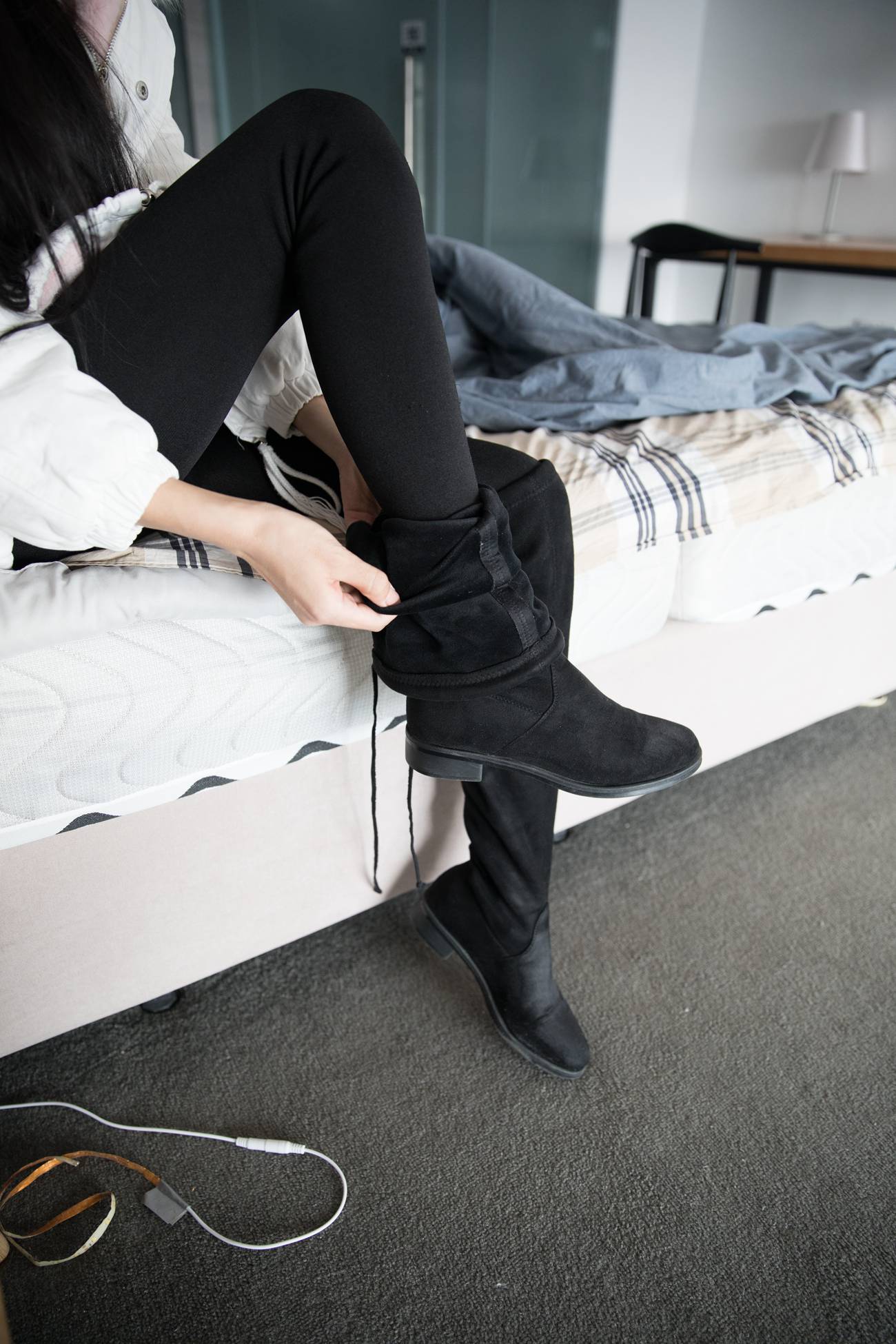 图片[148]-勿恋传媒 No.101 苏镶-气质女神的过膝长靴 [188P] – 速更版-美库