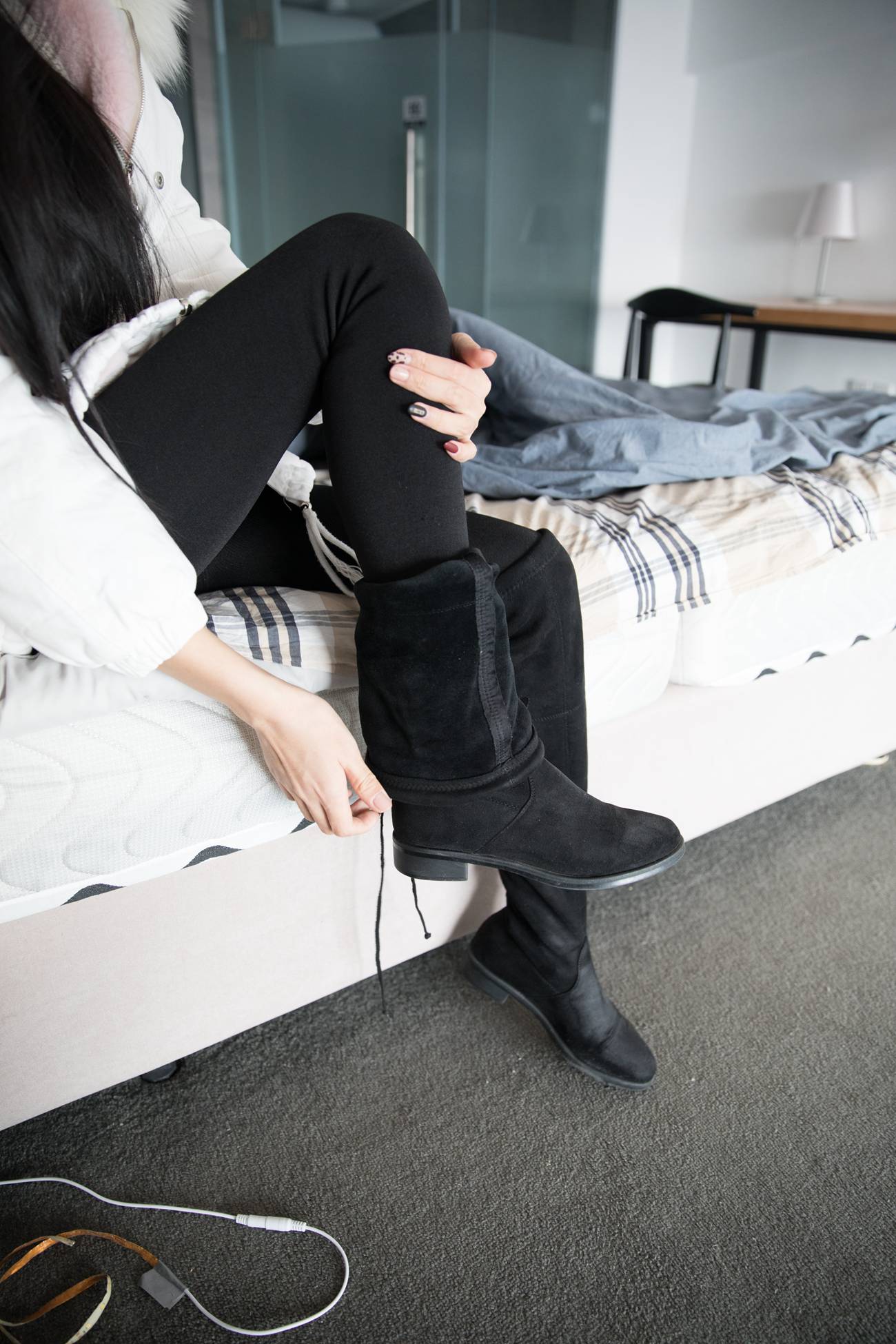 图片[150]-勿恋传媒 No.101 苏镶-气质女神的过膝长靴 [188P] – 速更版-美库