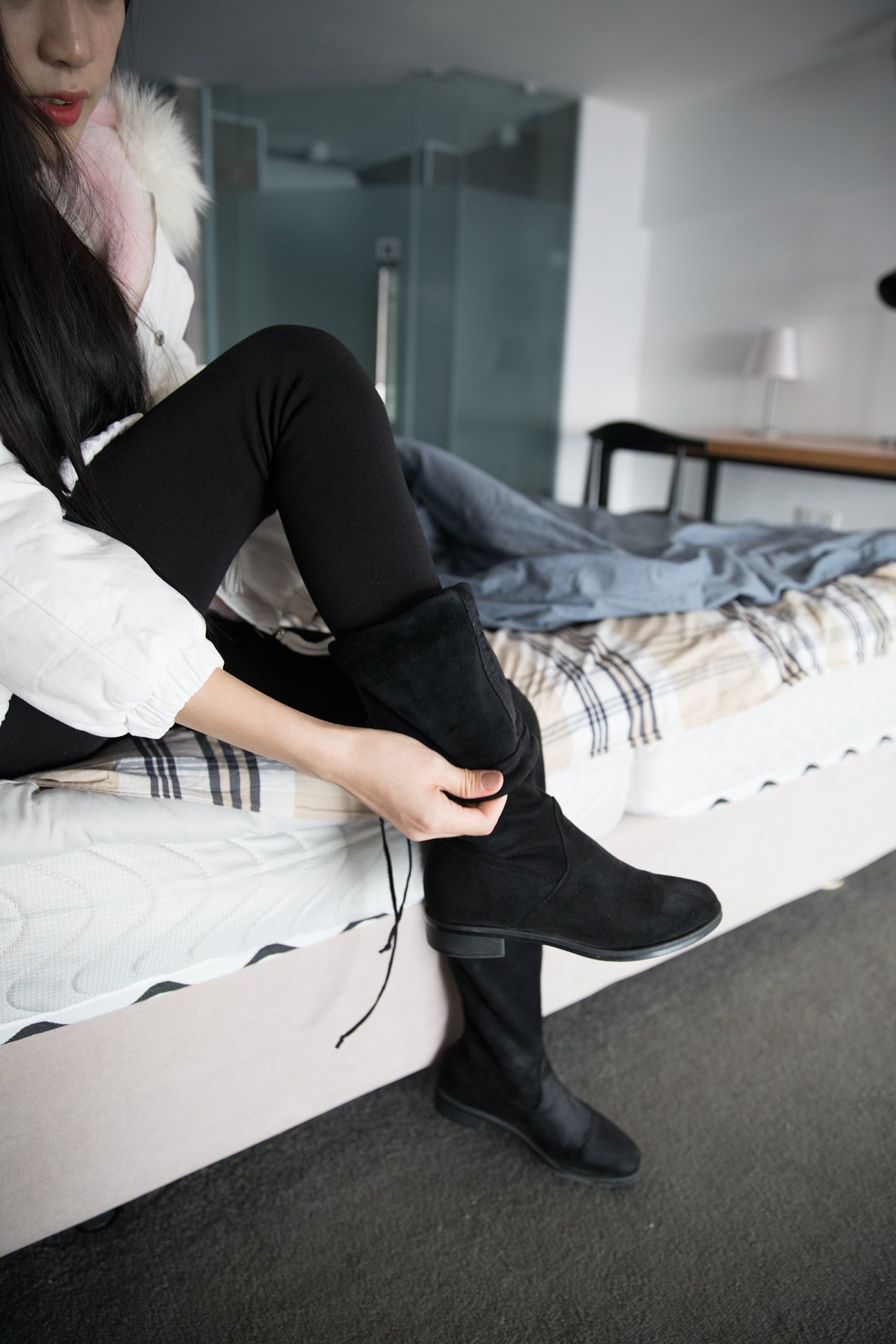 图片[151]-勿恋传媒 No.101 苏镶-气质女神的过膝长靴 [188P] – 速更版-美库