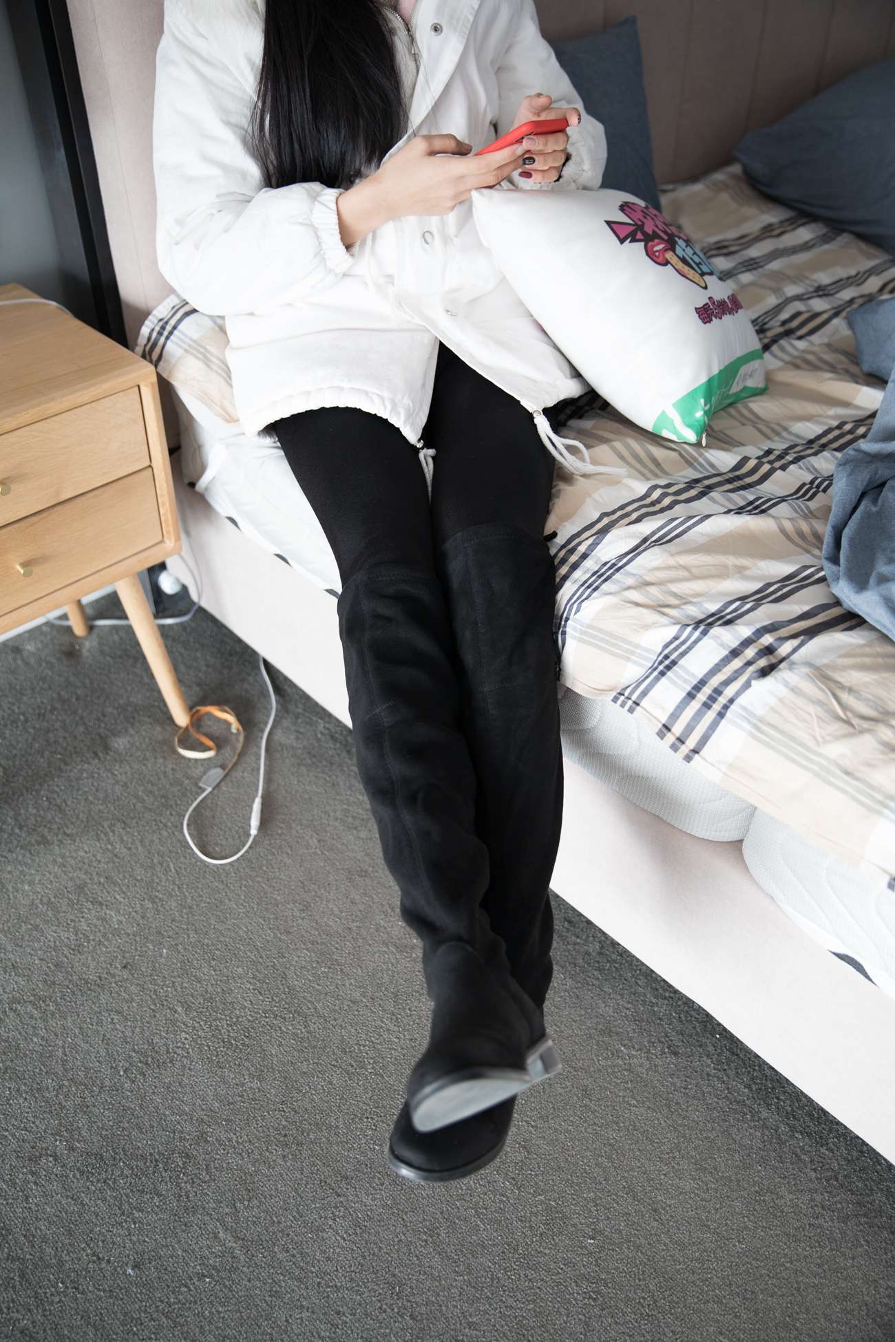 图片[165]-勿恋传媒 No.101 苏镶-气质女神的过膝长靴 [188P] – 速更版-美库