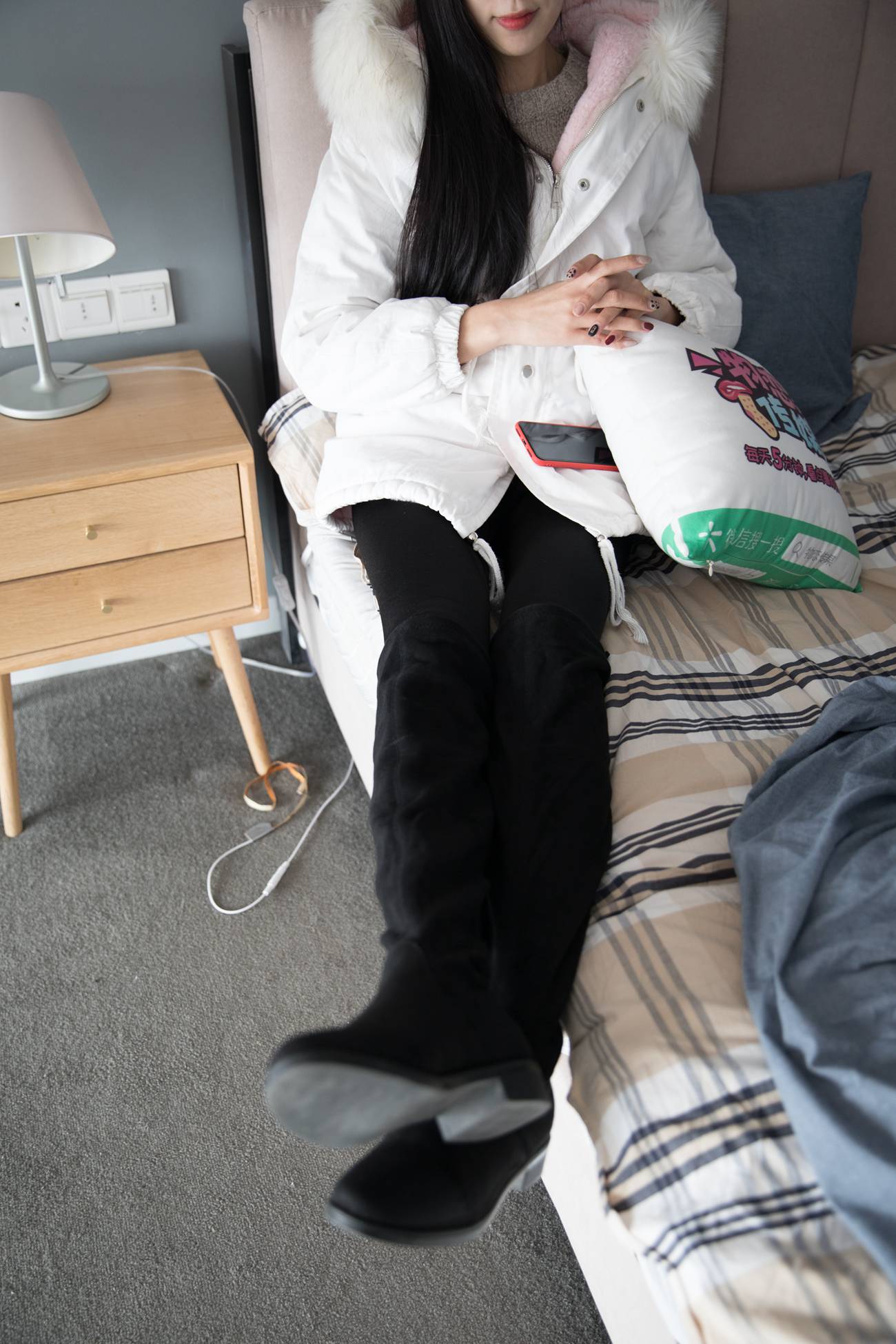 图片[170]-勿恋传媒 No.101 苏镶-气质女神的过膝长靴 [188P] – 速更版-美库