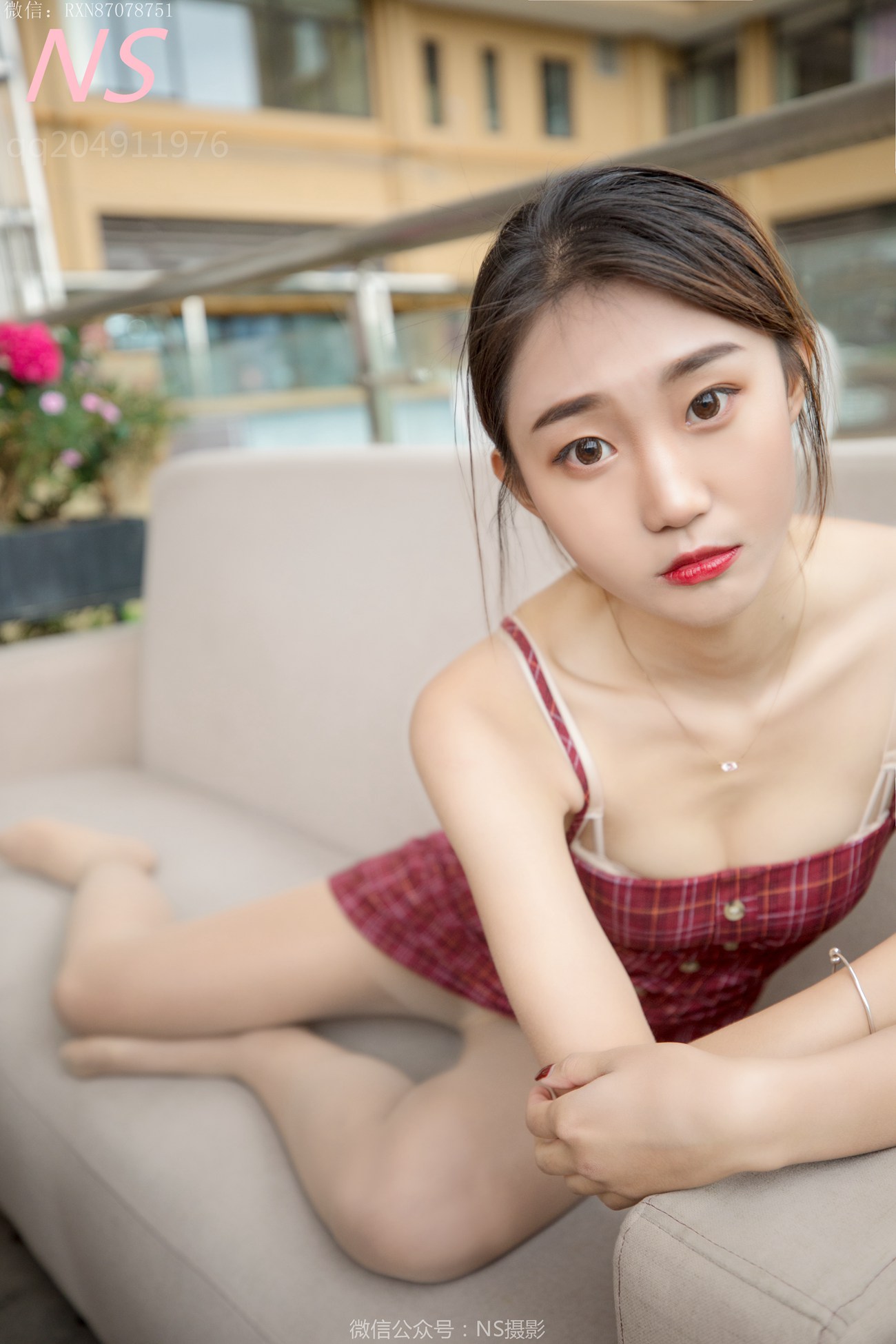 图片[15]-纳丝摄影 NO305 婉文 穿着丝袜去喝茶啦 [60P] – 速更版-美库