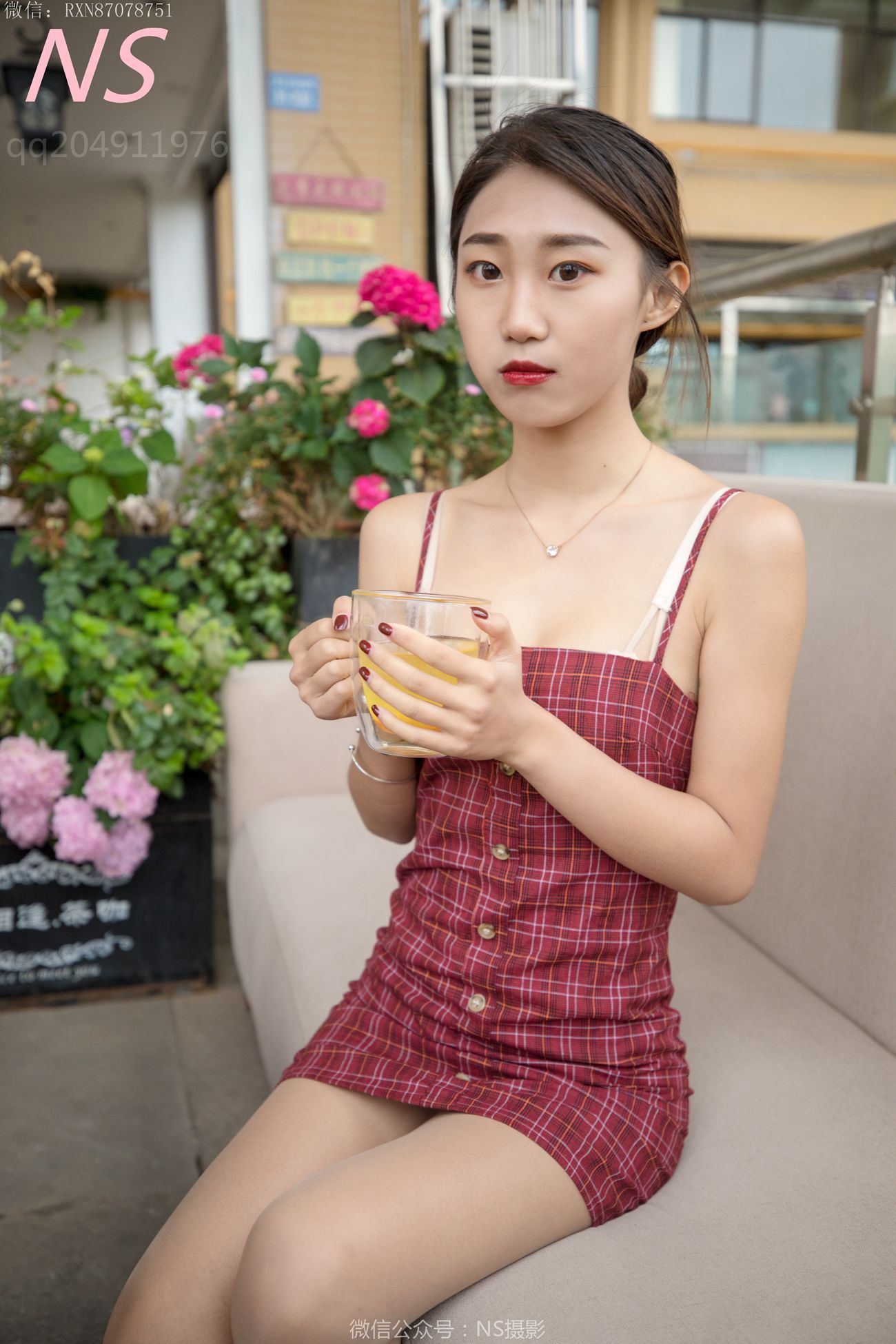 图片[18]-纳丝摄影 NO305 婉文 穿着丝袜去喝茶啦 [60P] – 速更版-美库