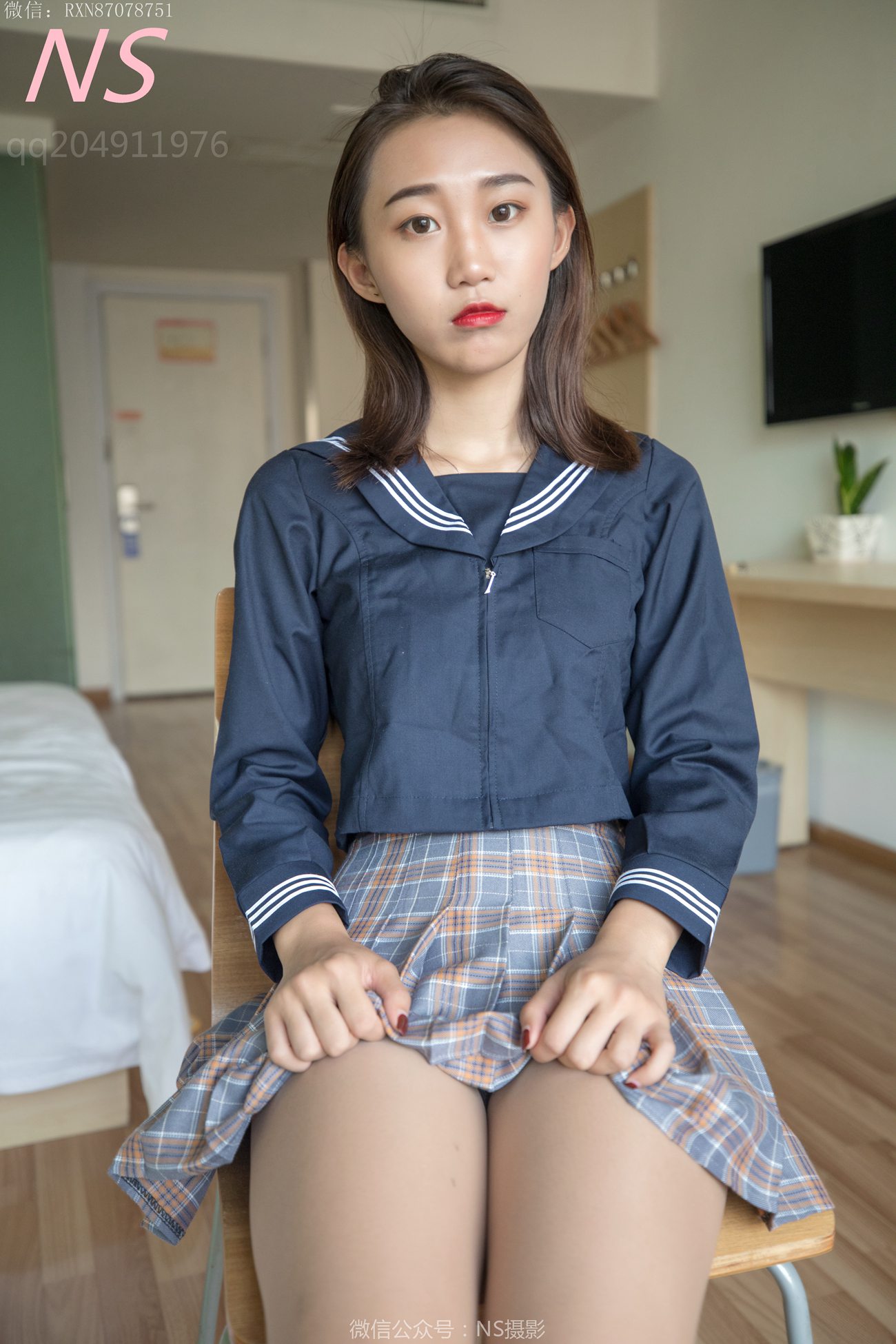 图片[42]-纳丝摄影 NO304 婉文 学前丝袜美腿 [64P] – 速更版-美库