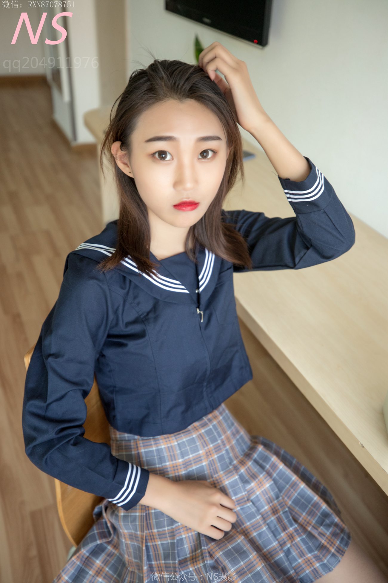 图片[64]-纳丝摄影 NO304 婉文 学前丝袜美腿 [64P] – 速更版-美库