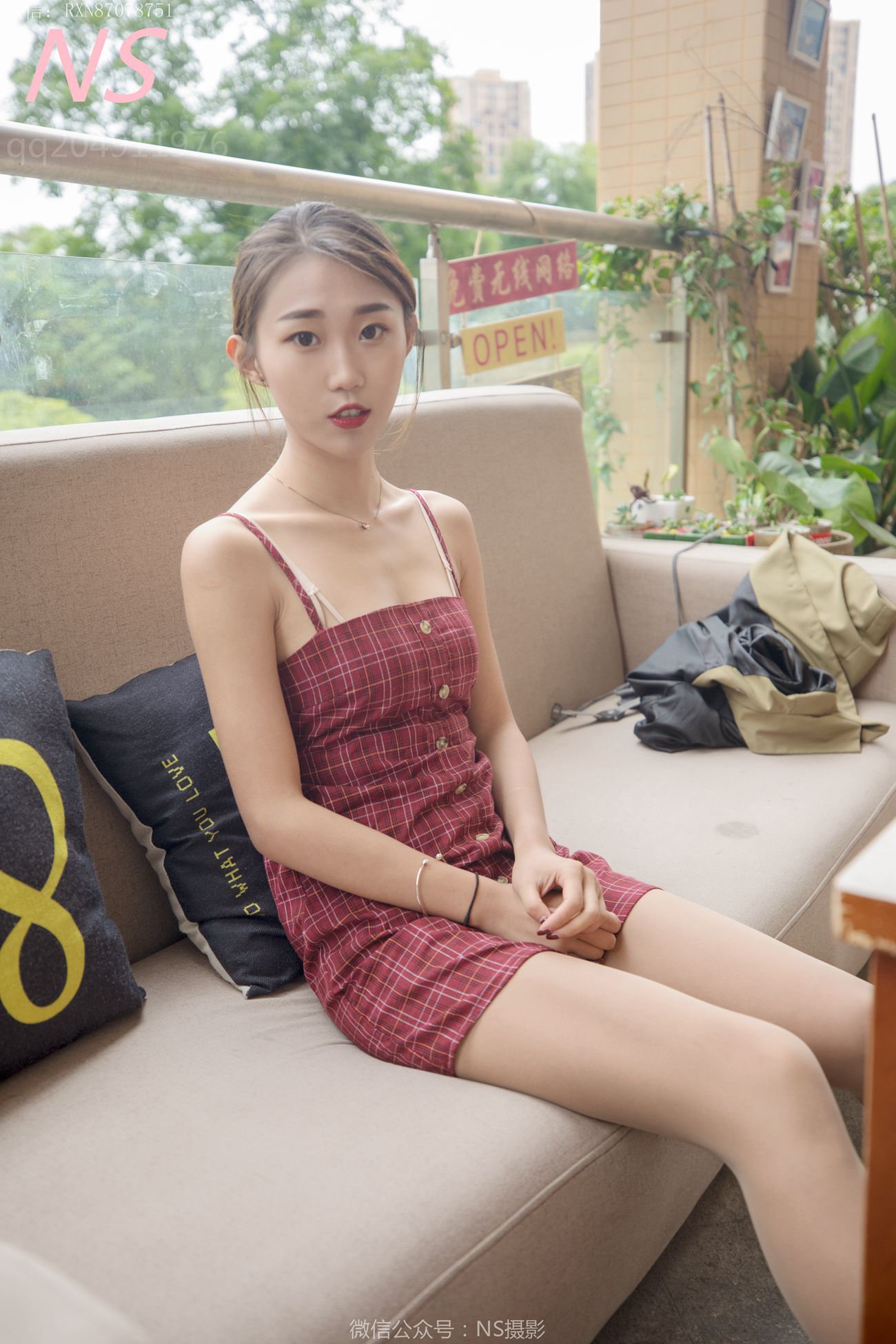 图片[53]-纳丝摄影 NO305 婉文 穿着丝袜去喝茶啦 [60P] – 速更版-美库