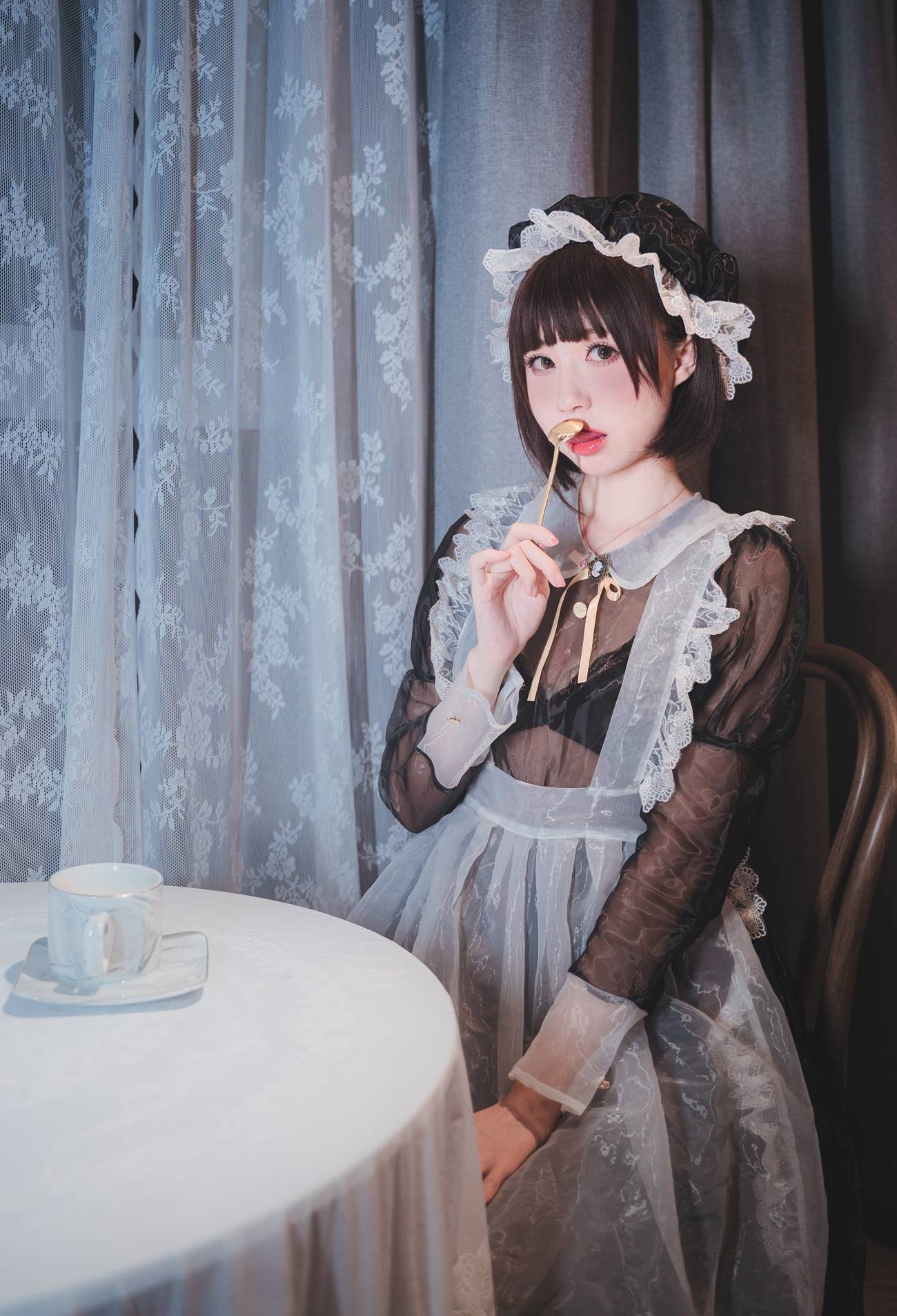 图片[10]-西园寺南歌写真 – 透明女仆[50P] – 速更版-美库