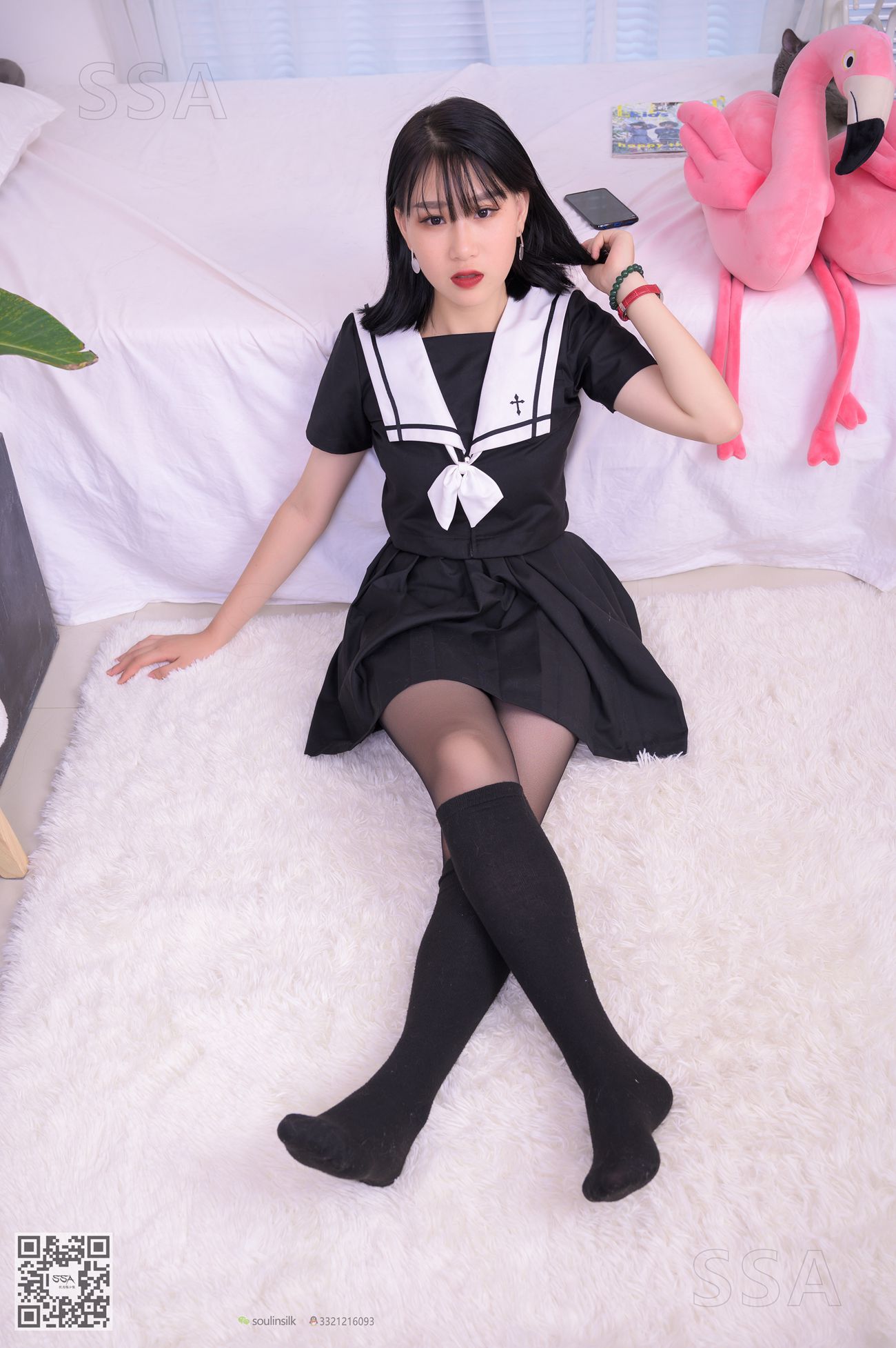 图片[112]-[SSA丝社]超清写真 NO.176 CC JK制服穿搭示范[125P] – 速更版-美库