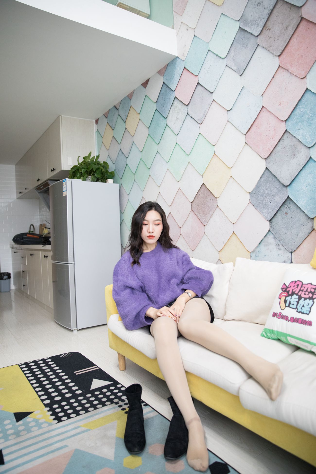 图片[85]-勿恋传媒 No.103 语梦-她和她的七彩肉丝梦境 [159P] – 速更版-美库