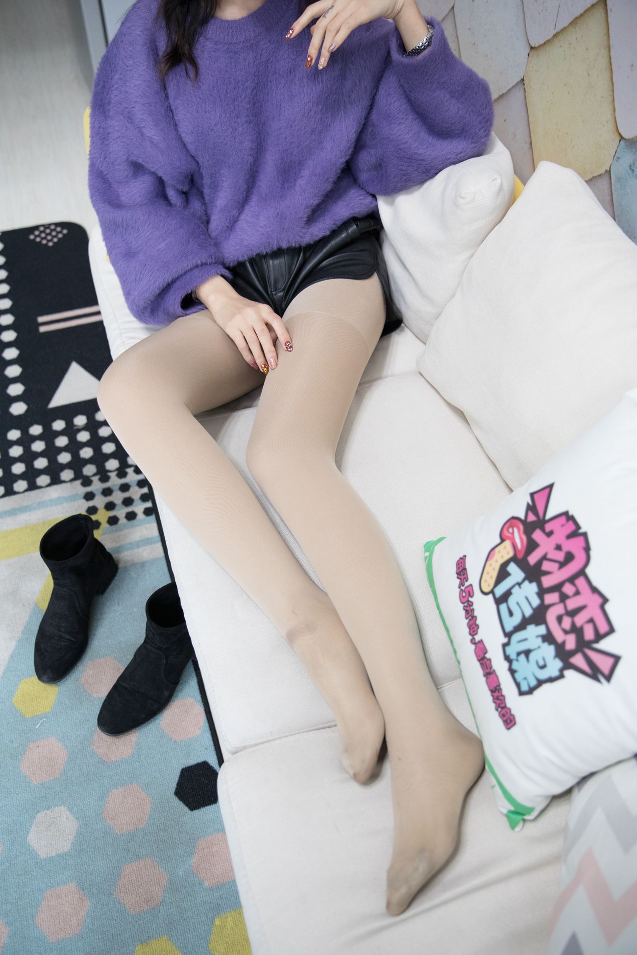 图片[87]-勿恋传媒 No.103 语梦-她和她的七彩肉丝梦境 [159P] – 速更版-美库