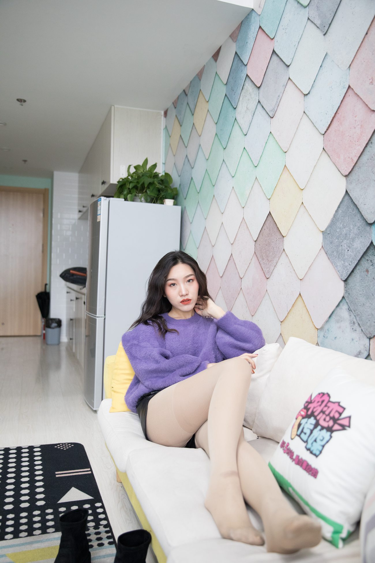 图片[93]-勿恋传媒 No.103 语梦-她和她的七彩肉丝梦境 [159P] – 速更版-美库