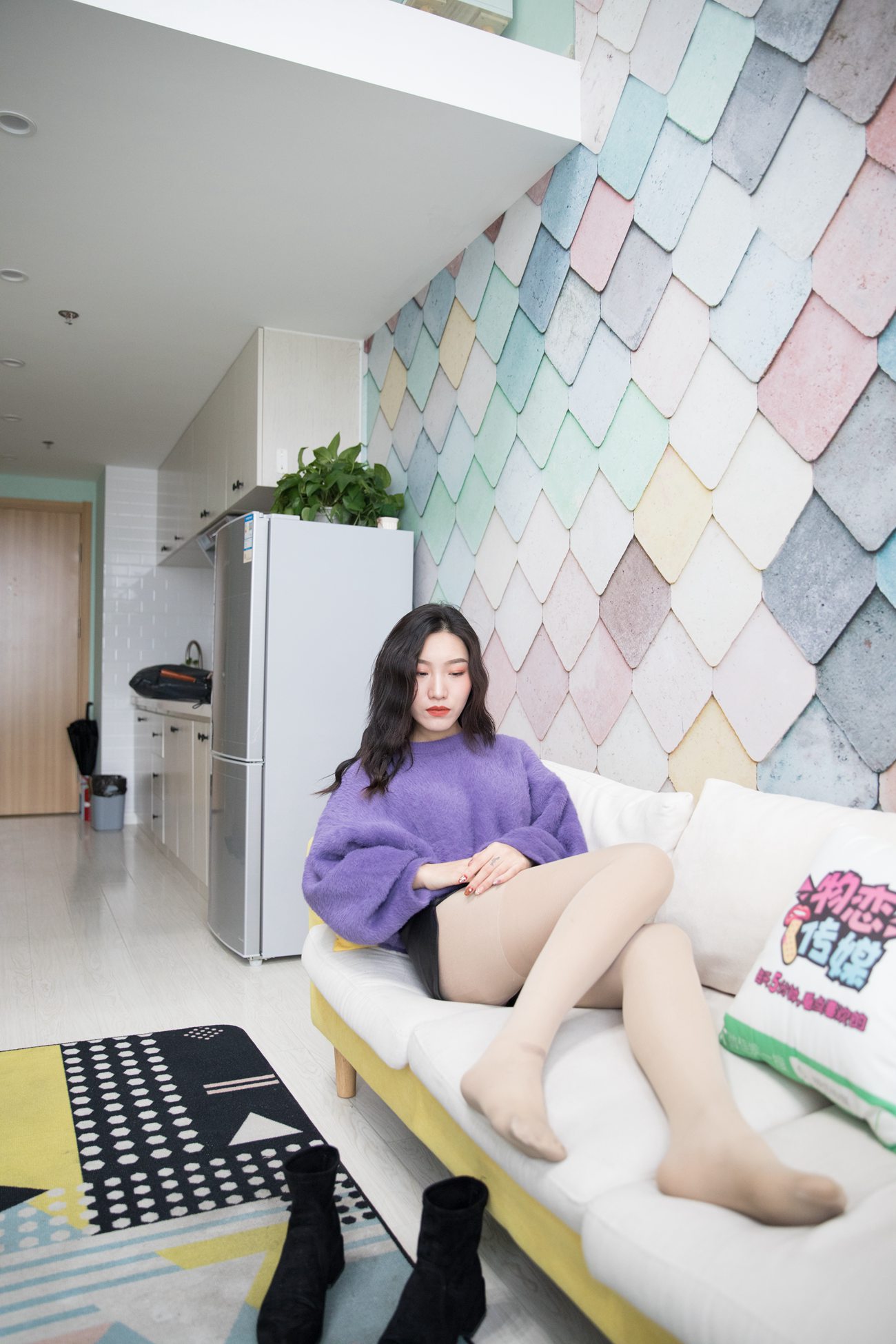 图片[98]-勿恋传媒 No.103 语梦-她和她的七彩肉丝梦境 [159P] – 速更版-美库