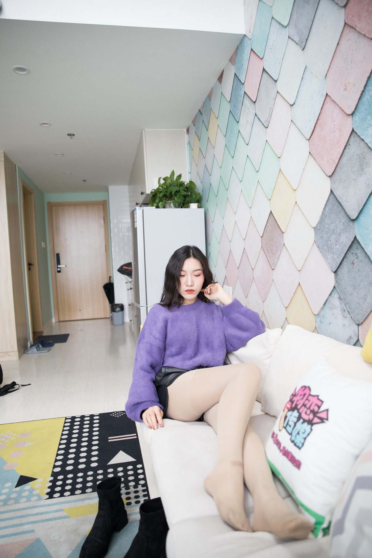 图片[115]-勿恋传媒 No.103 语梦-她和她的七彩肉丝梦境 [159P] – 速更版-美库