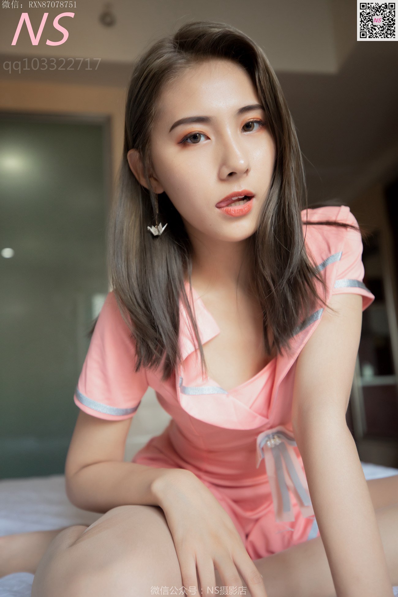 图片[14]-纳丝摄影 NO306 小允儿 明星脸丝袜美腿 [63P] – 速更版-美库