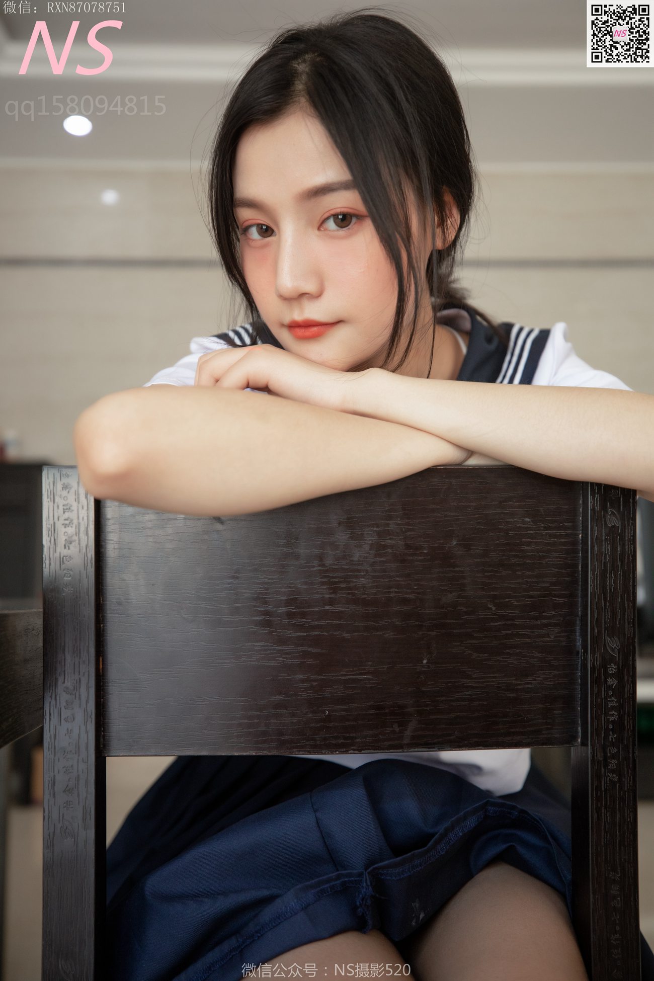 图片[22]-纳丝摄影 NO307 子涵 黑色丝袜的家居生活 [59P] – 速更版-美库