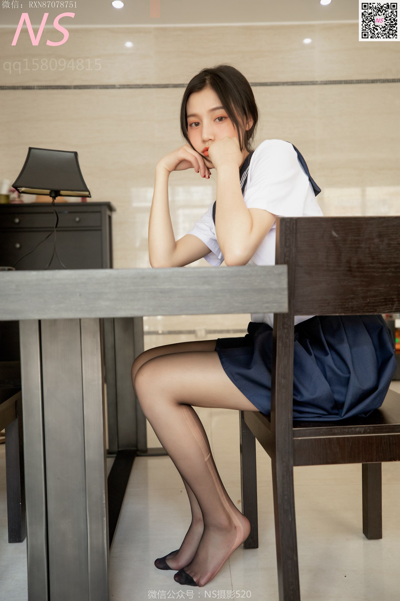 图片[26]-纳丝摄影 NO307 子涵 黑色丝袜的家居生活 [59P] – 速更版-美库