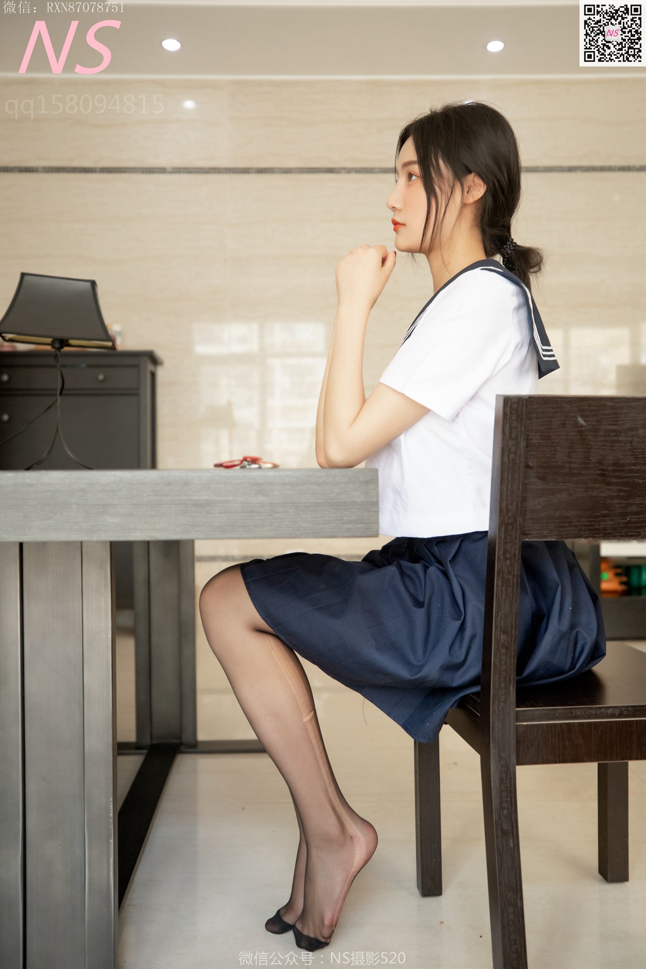 图片[27]-纳丝摄影 NO307 子涵 黑色丝袜的家居生活 [59P] – 速更版-美库