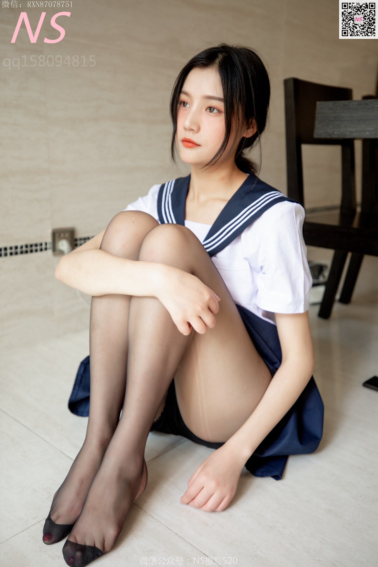 图片[32]-纳丝摄影 NO307 子涵 黑色丝袜的家居生活 [59P] – 速更版-美库