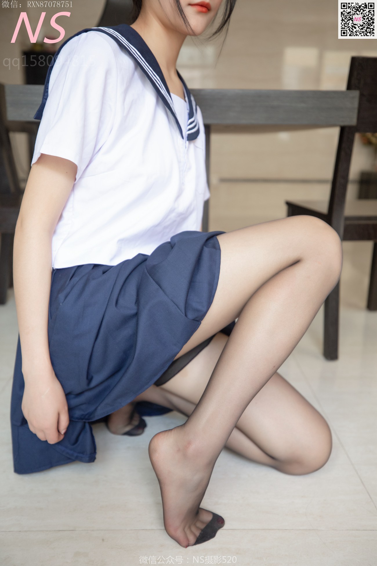 图片[46]-纳丝摄影 NO307 子涵 黑色丝袜的家居生活 [59P] – 速更版-美库