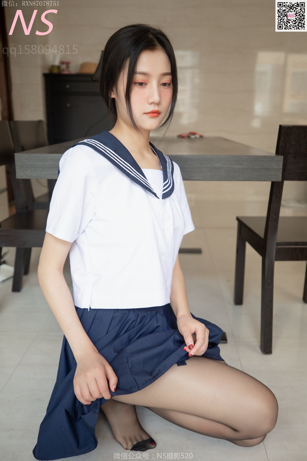 图片[48]-纳丝摄影 NO307 子涵 黑色丝袜的家居生活 [59P] – 速更版-美库