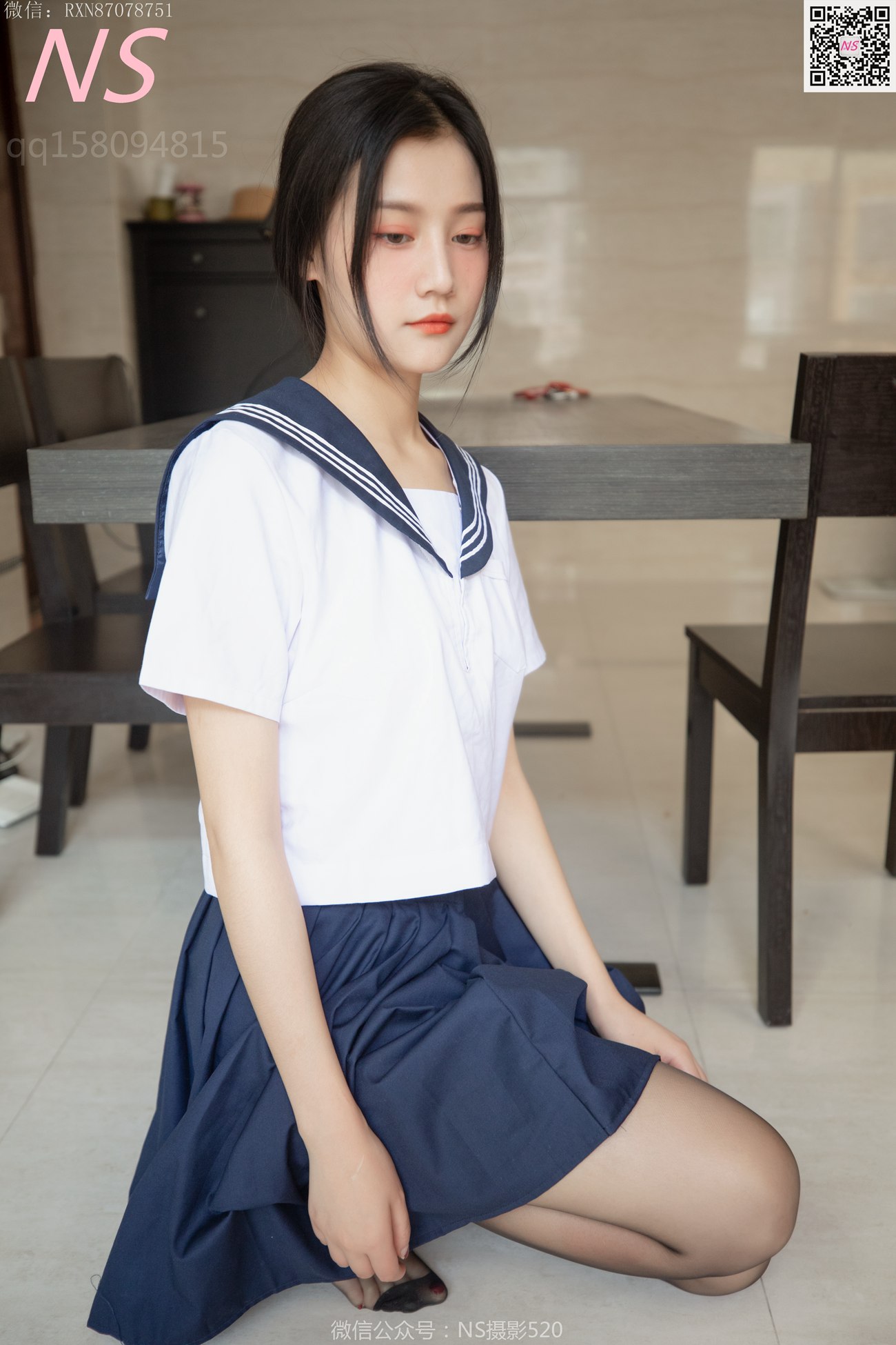 图片[49]-纳丝摄影 NO307 子涵 黑色丝袜的家居生活 [59P] – 速更版-美库