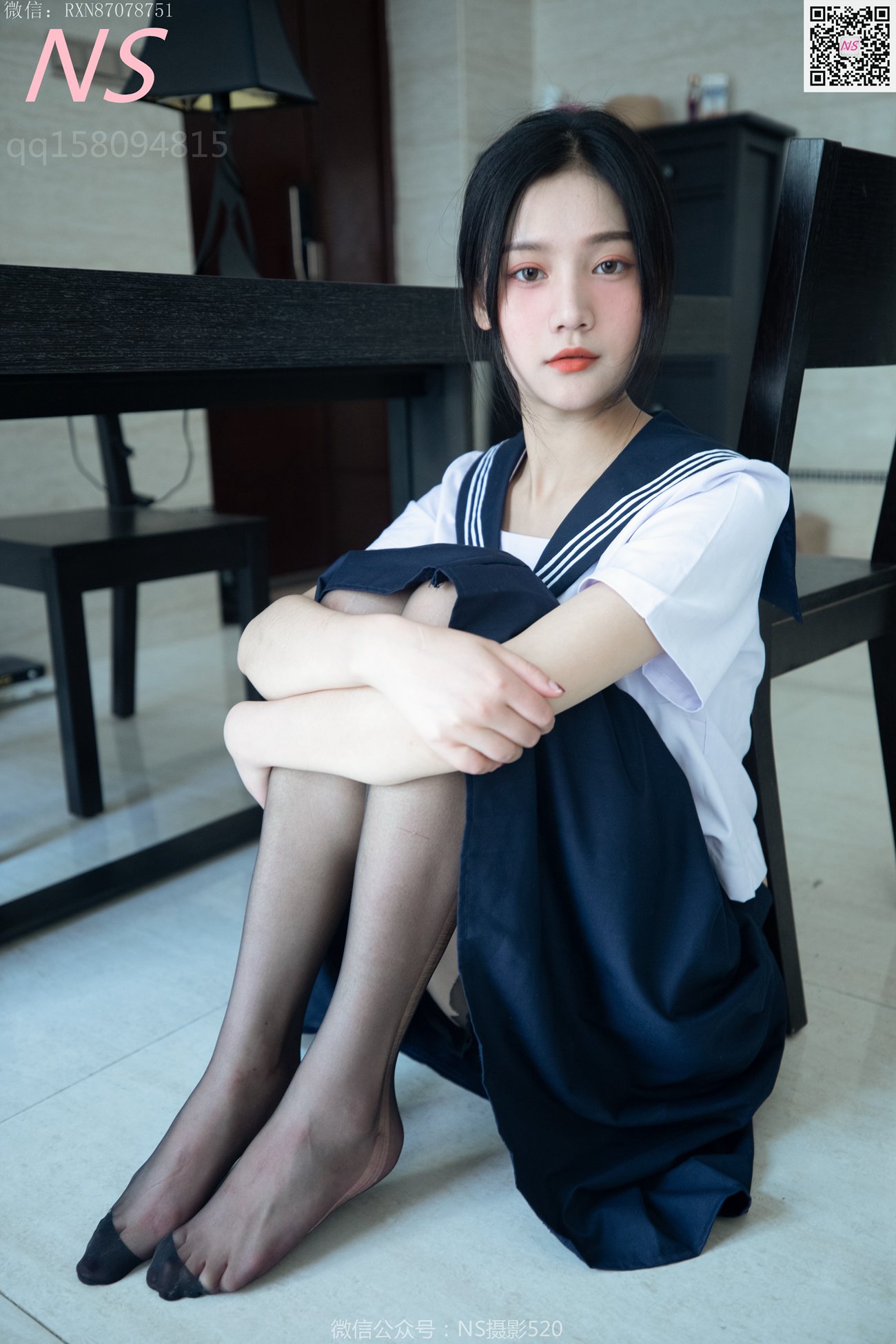 图片[58]-纳丝摄影 NO307 子涵 黑色丝袜的家居生活 [59P] – 速更版-美库