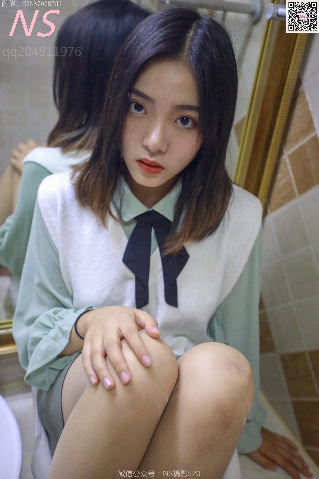 图片[21]-纳丝摄影 NO308 洋洋 新的丝袜萌装（收藏版）[33P] – 速更版-美库