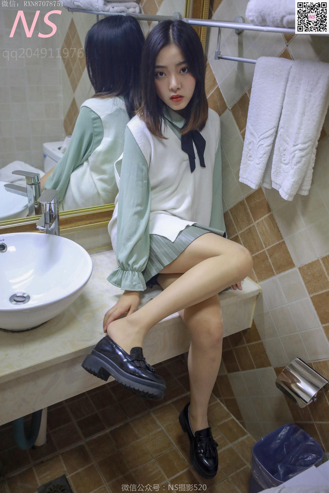 图片[22]-纳丝摄影 NO308 洋洋 新的丝袜萌装（收藏版）[33P] – 速更版-美库
