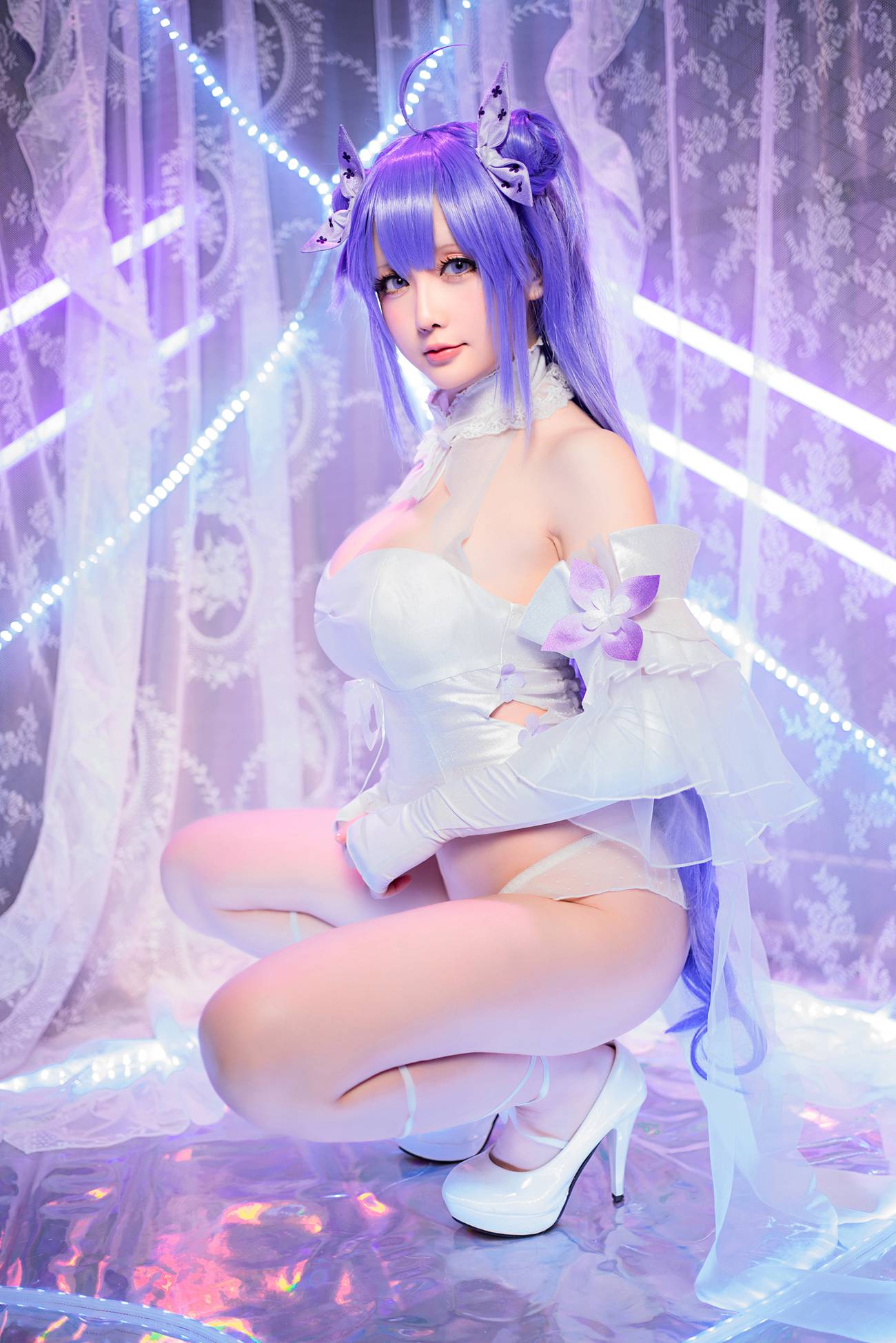 图片[6]-星之迟迟 – 纯白と漆黑《独角兽》[24P] – 速更版-美库