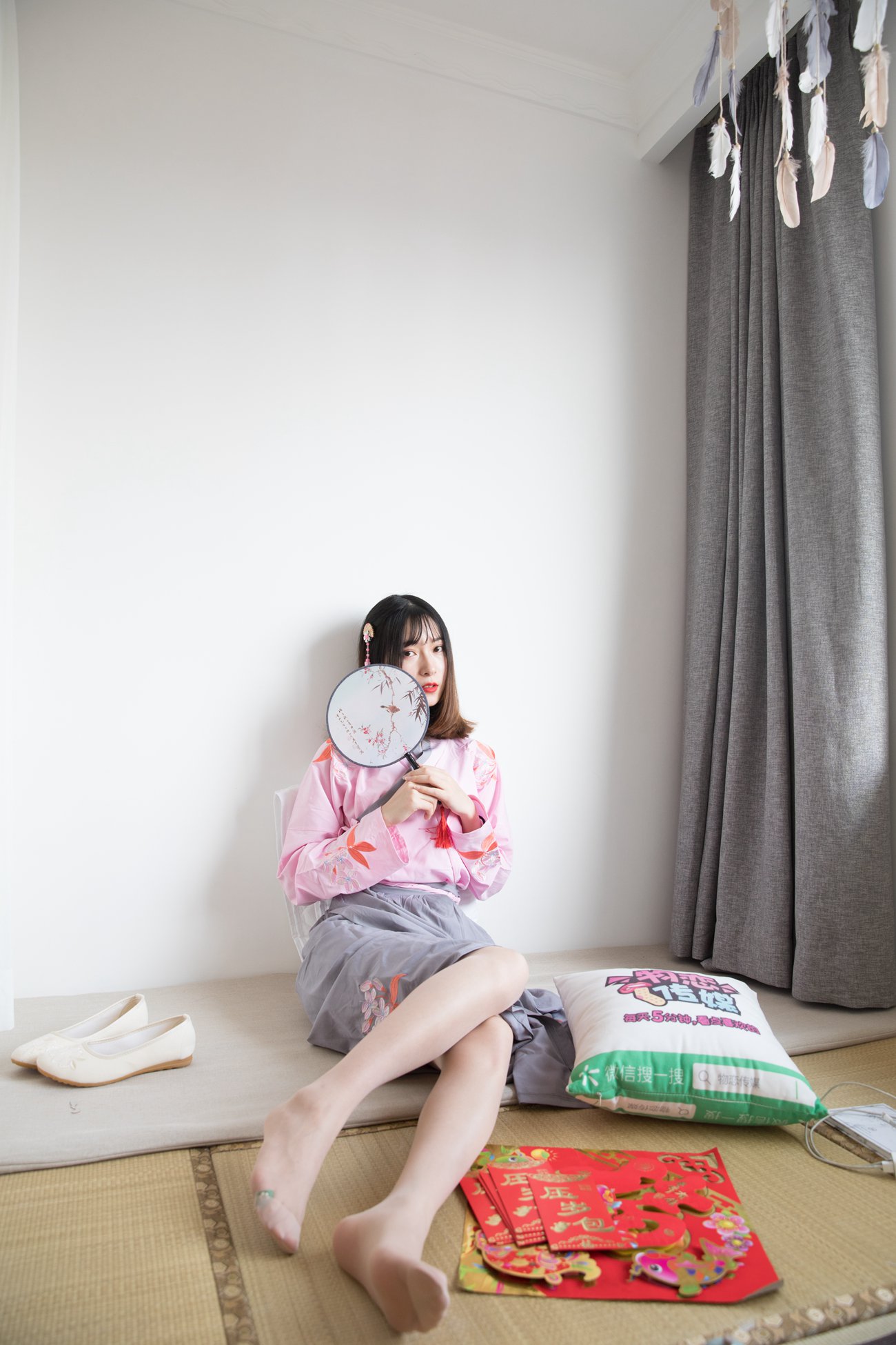 图片[52]-物恋传媒 No.109 猫耳-小众汉服与肉丝的巧妙搭配 [119P] – 速更版-美库