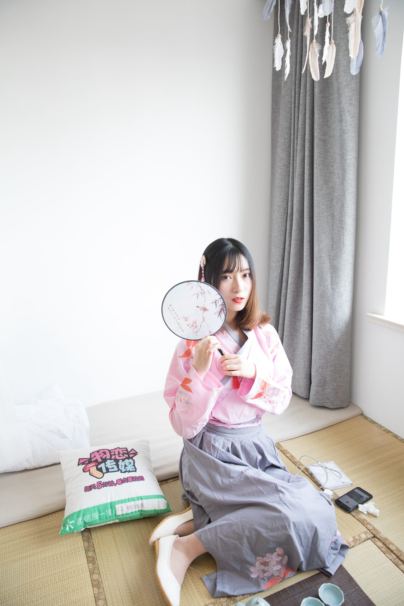 图片[104]-物恋传媒 No.109 猫耳-小众汉服与肉丝的巧妙搭配 [119P] – 速更版-美库