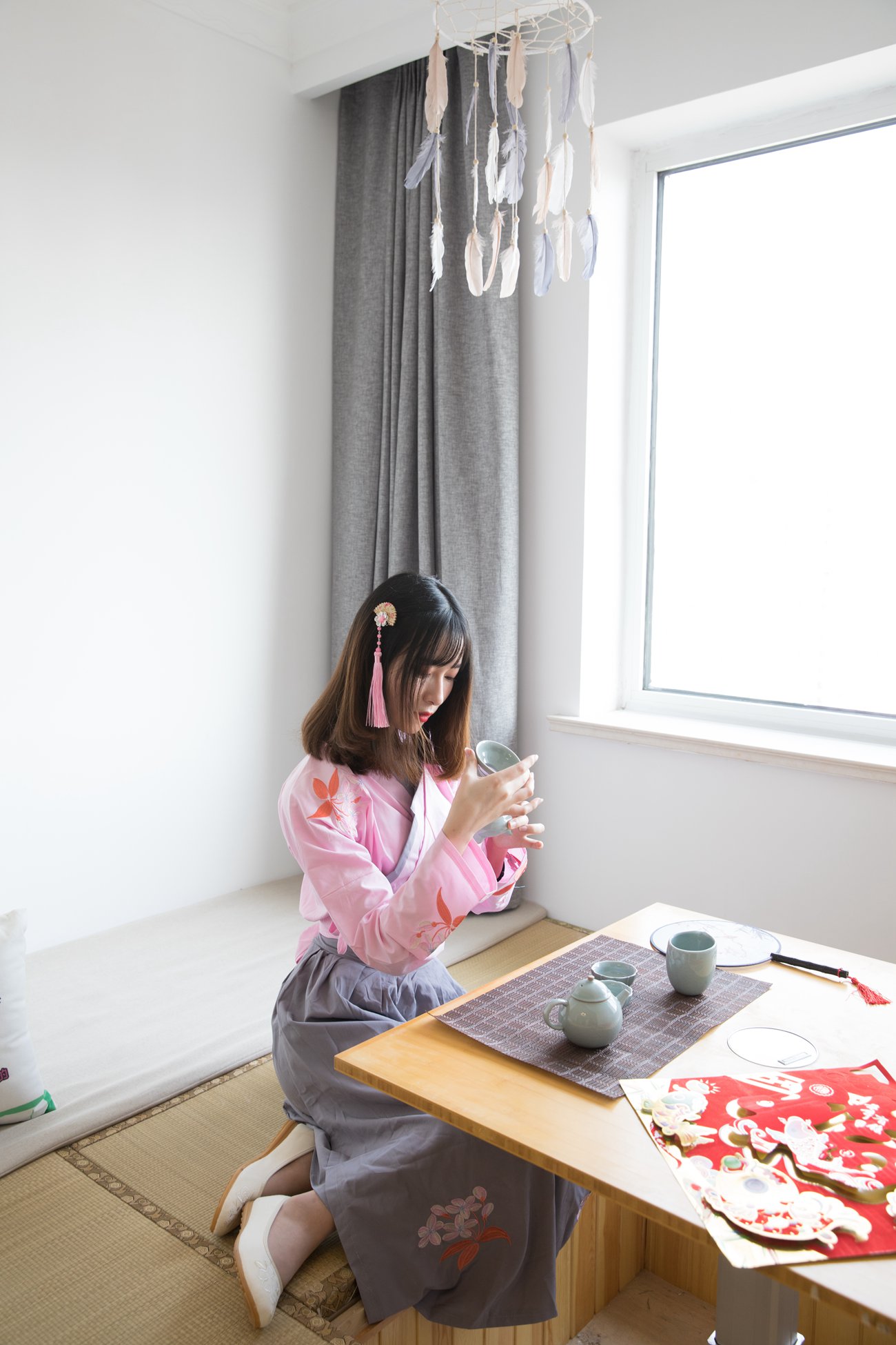 图片[114]-物恋传媒 No.109 猫耳-小众汉服与肉丝的巧妙搭配 [119P] – 速更版-美库