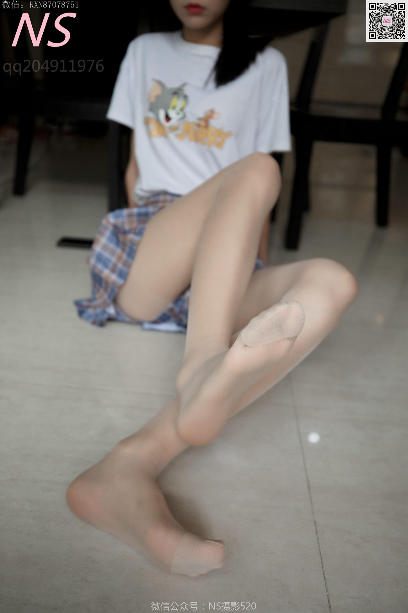 图片[13]-纳丝摄影 NO312 恬恬 校花丝袜帆布鞋超美超美！[76P] – 速更版-美库