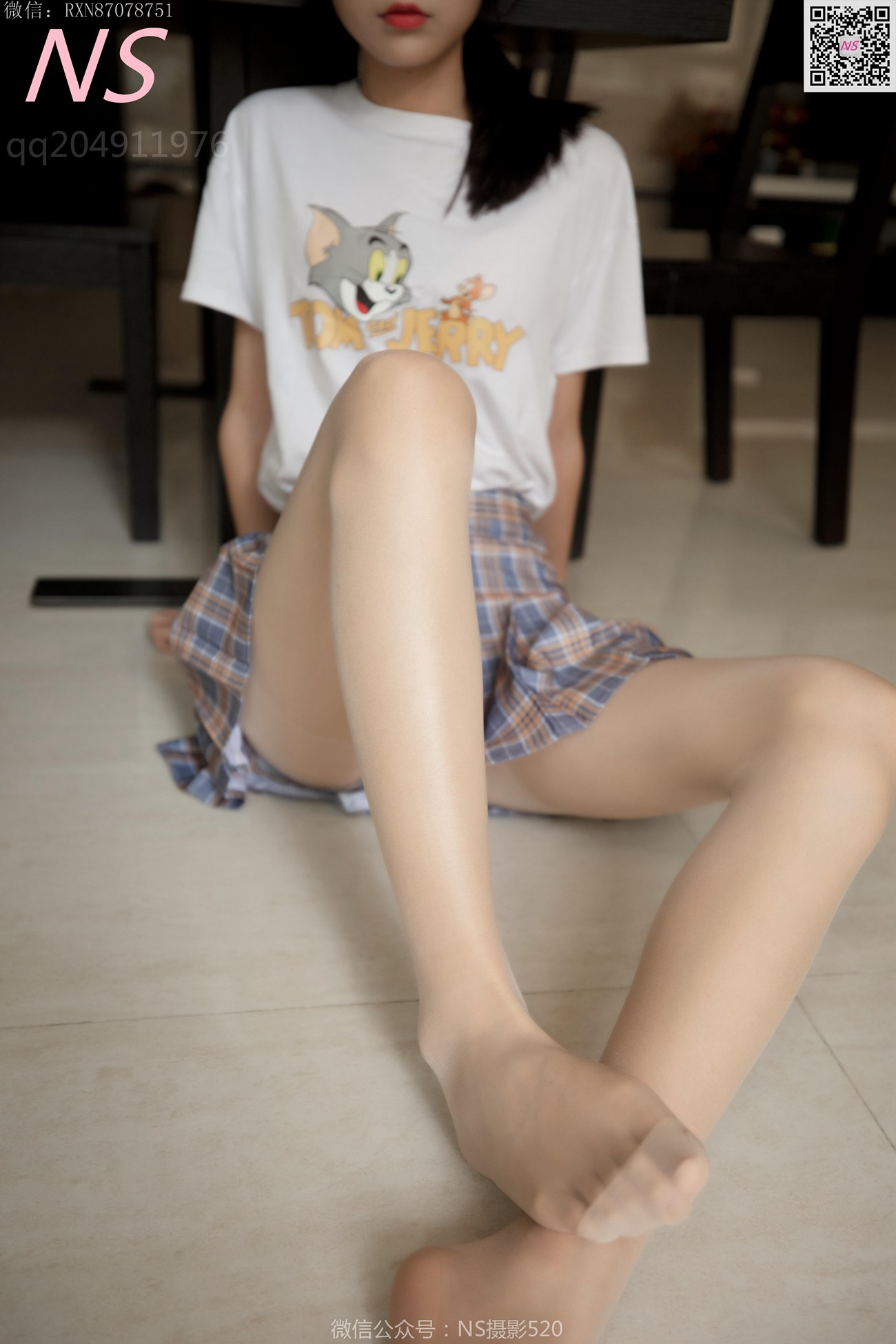 图片[14]-纳丝摄影 NO312 恬恬 校花丝袜帆布鞋超美超美！[76P] – 速更版-美库